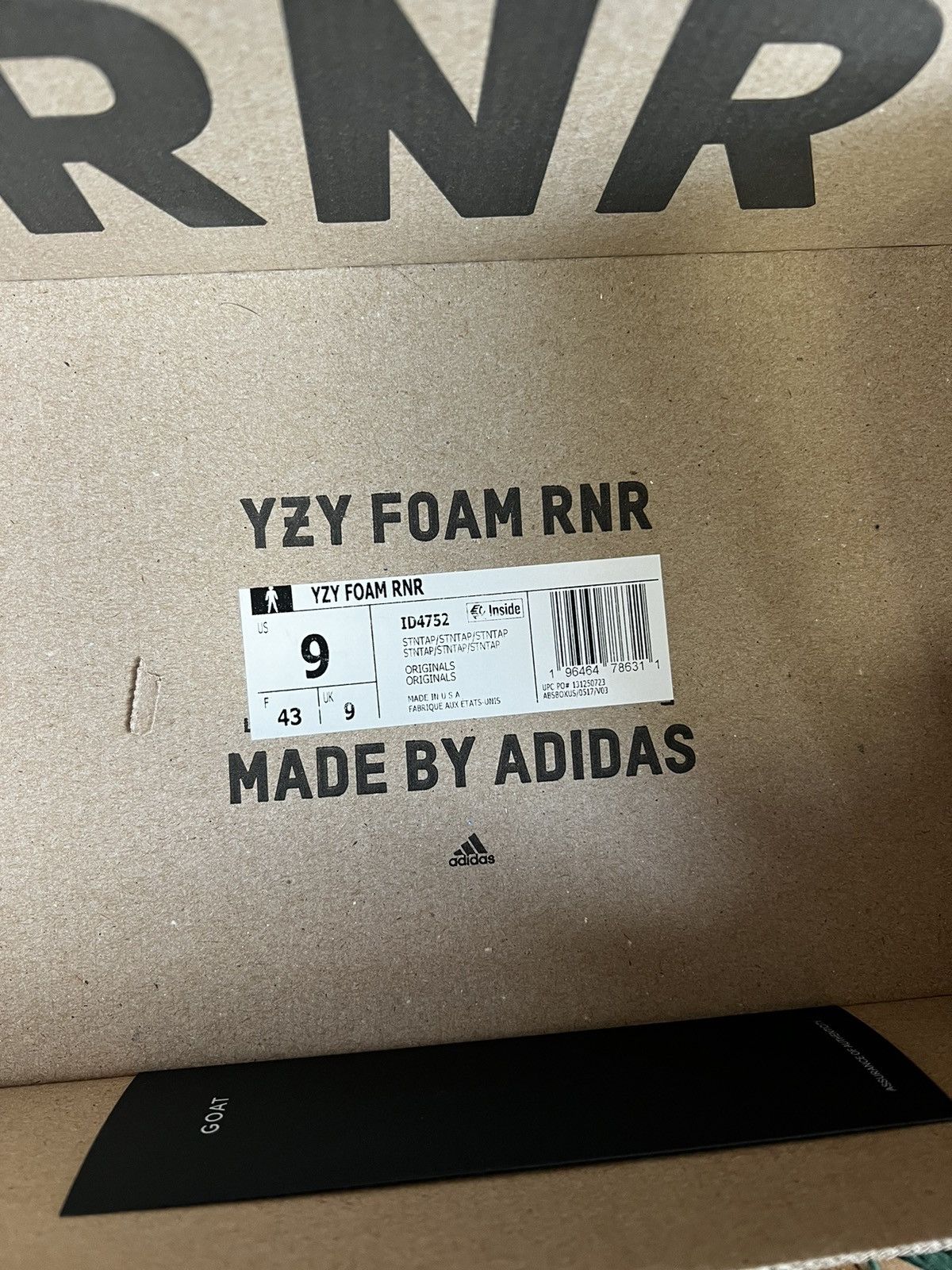 Adidas Adidas Yeezy Foam Runner ‘Stone Taupe’ Size 9 Size US 9 / EU 42 - 8 Thumbnail