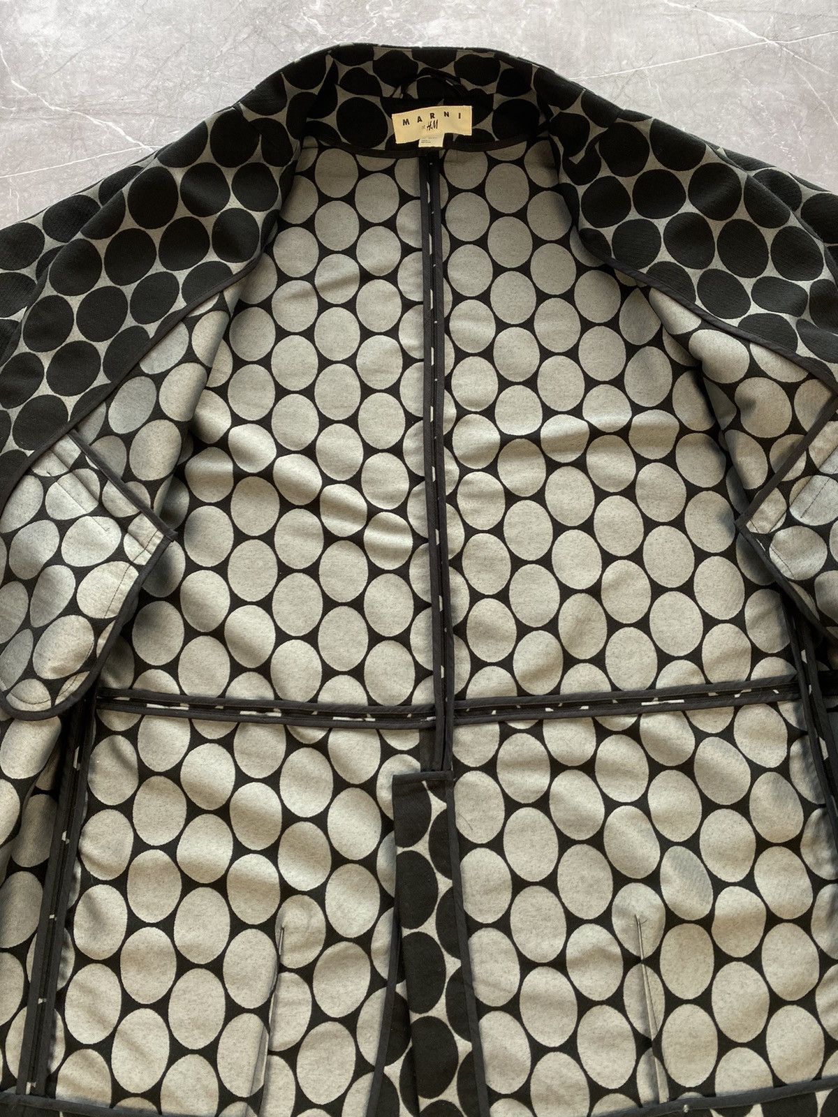 H&M × Marni Rare Marni x H&M Black Coat Size 6 Size M / US 6-8 / IT 42-44 - 6 Thumbnail