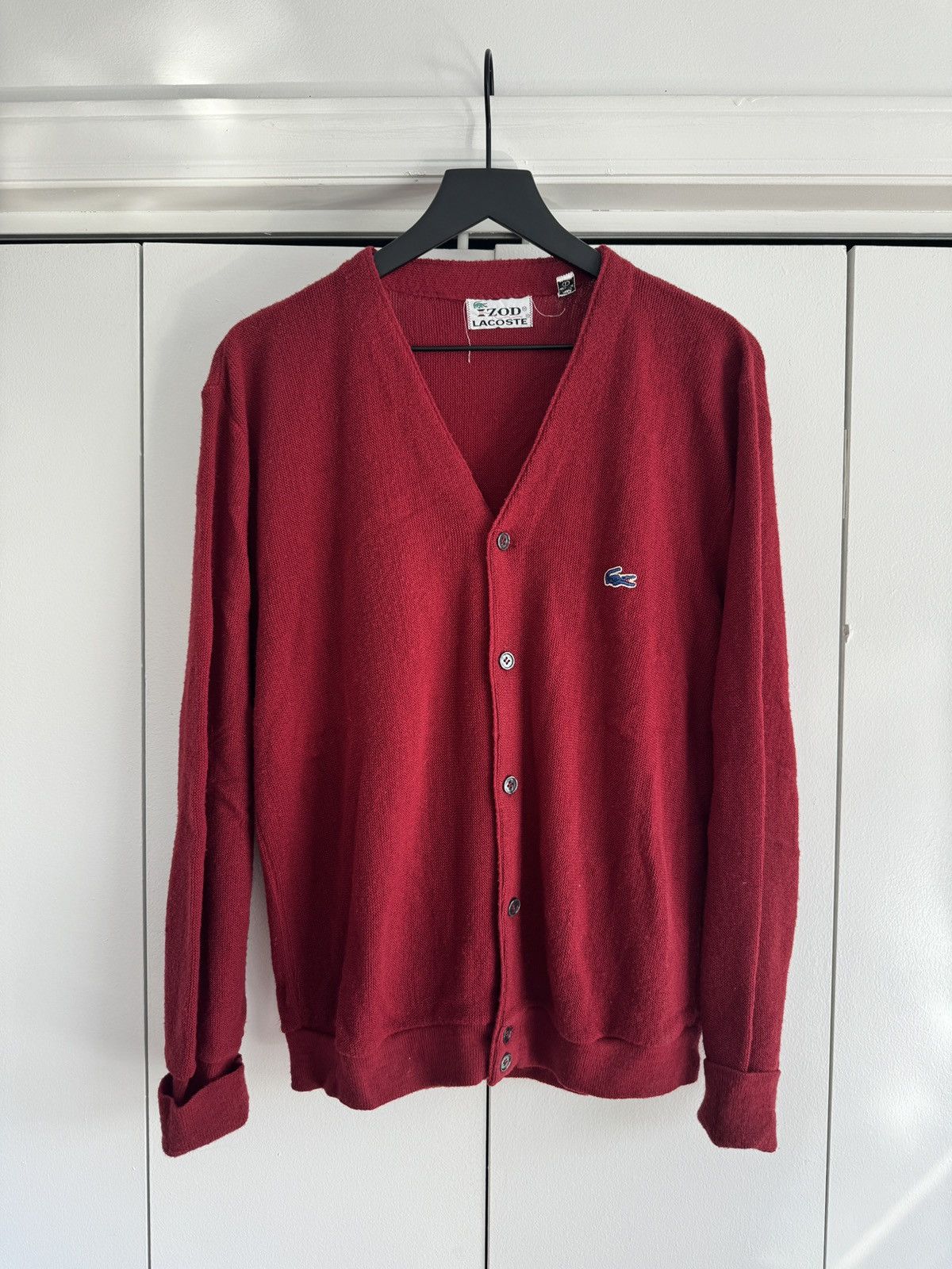 Buy Lacoste vintage cardigan sweaters