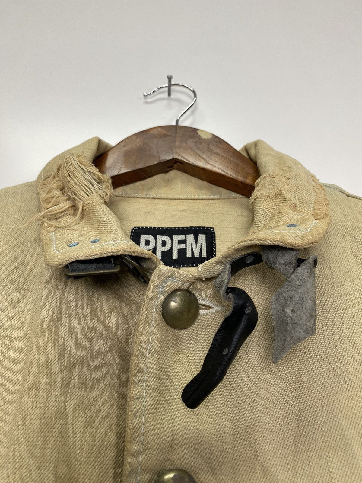 PPFM × Vintage Vintage PPFM Distress denim jacket Size US M / EU 48-50 / 2 - 12 Thumbnail