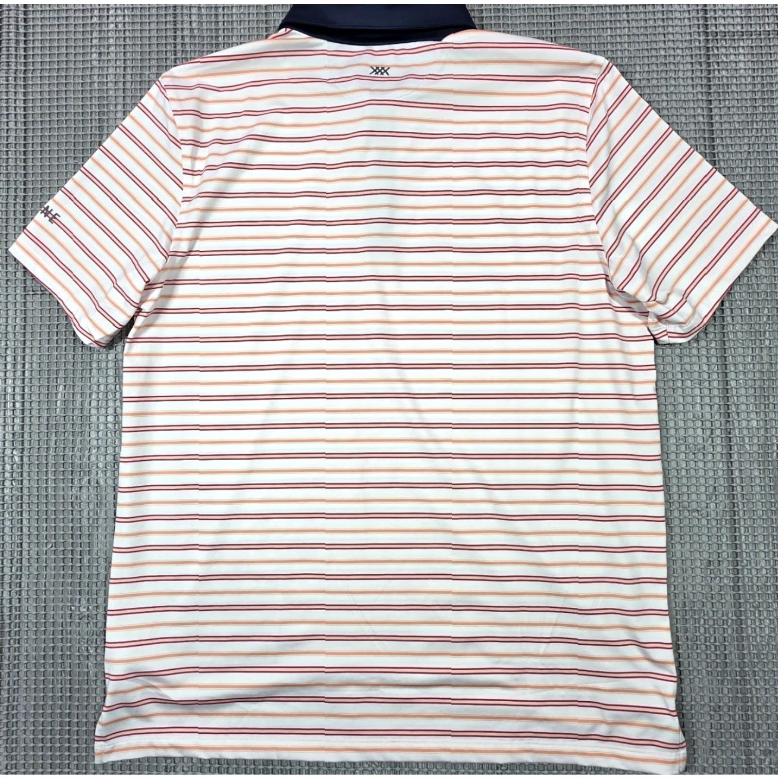 Rhone Rhone Polo Shirt Mens Sx Striped White Multicolor Performance Golf Stretch Polo Shirt Mens XS-XL? Size US L / EU 52-54 / 3 - 4 Thumbnail