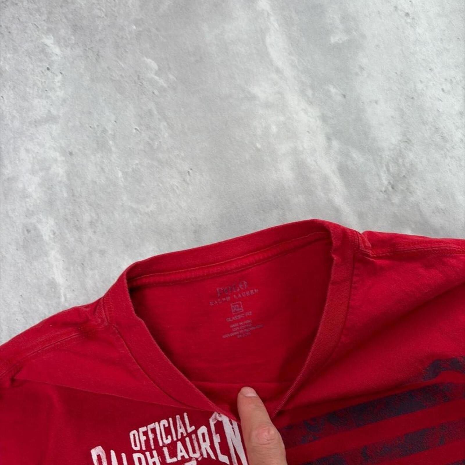 Polo Ralph Lauren Y2K Polo Ralph Lauren USA Flag Long Sleeve Shirt Size US M / EU 48-50 / 2 - 6 Thumbnail