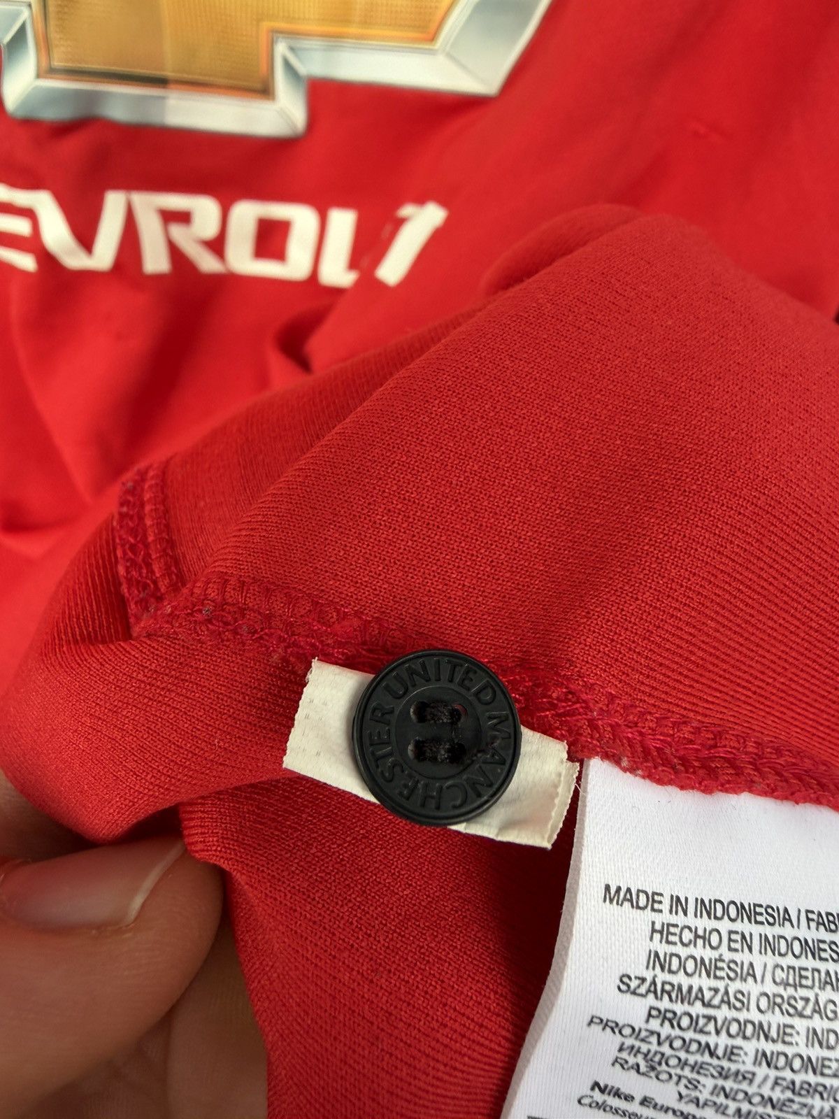 Nike Nike Manchester United Marcos Rojo 2014/2015 Soccer Jersey Size US XL / EU 56 / 4 - 10 Thumbnail