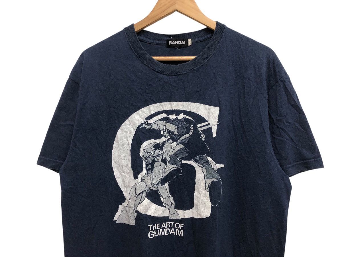 Anime × Japanese Brand × Vintage RARE 🔥 THE ART OF GUNDAM BY BANDAI MECHA ANIME TEE Size US XL / EU 56 / 4 - 3 Thumbnail