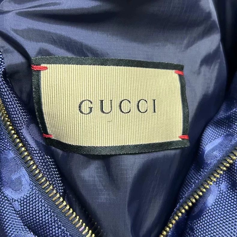 Gucci Gucci The latest dark blue full-print pattern logo windbrea Size US XL / EU 56 / 4 - 3 Thumbnail