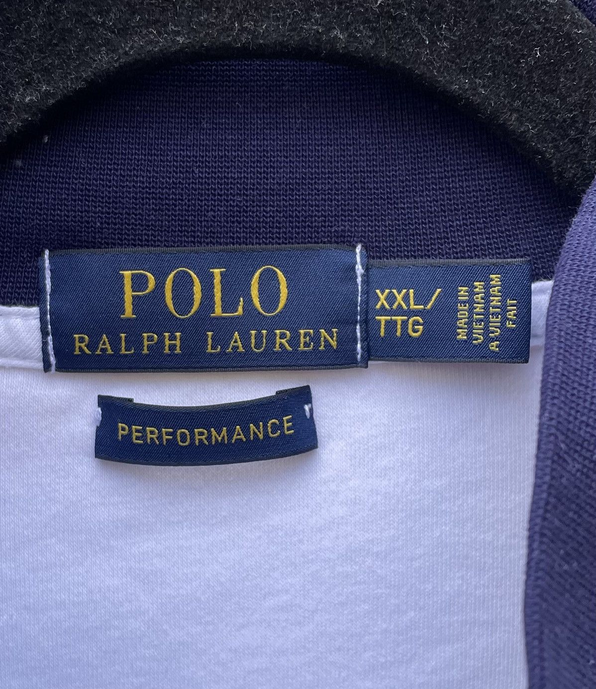 Polo Ralph Lauren Mens Polo Ralph Lauren Performance Striped Track Jacket Size US XXL / EU 58 / 5 - 2 Thumbnail