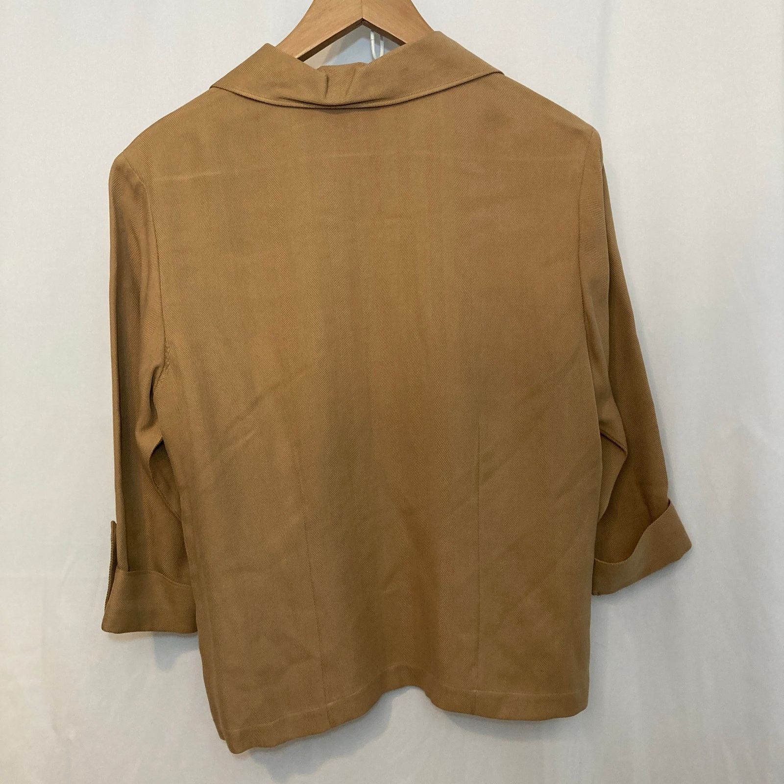 Other Anna and Frank 100% Silk Herringbone Button Shirt Blouse Top Size M / US 6-8 / IT 42-44 - 8 Thumbnail