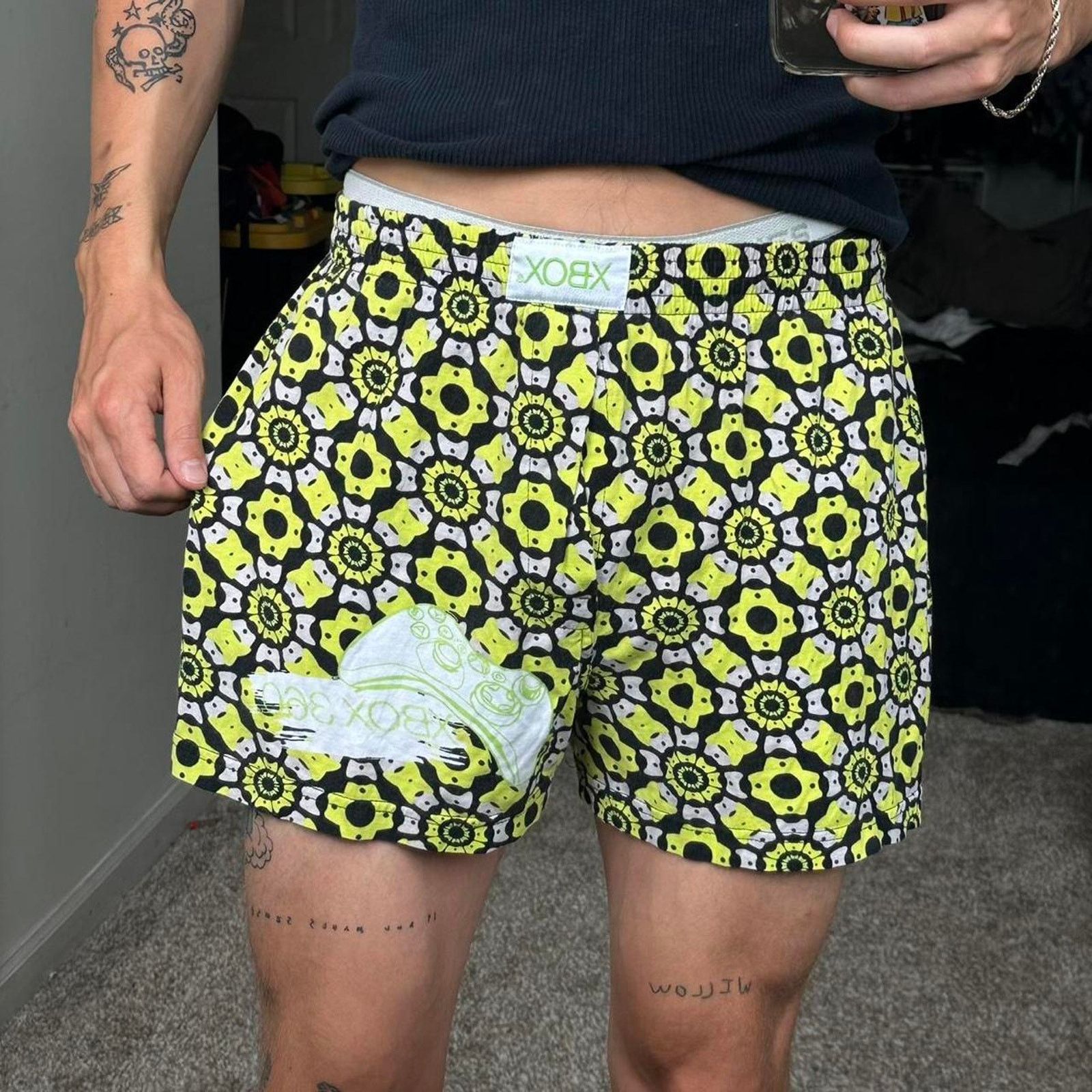 Vintage Iconic Rare Vintage XBOX 360 Video Game Boxers Brief Shorts Size US 32 / EU 48 - 7 Thumbnail