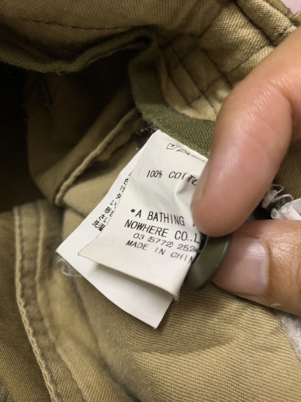Bape Vintage Bape Cargo Military Pants Size US 32 / EU 48 - 9 Thumbnail