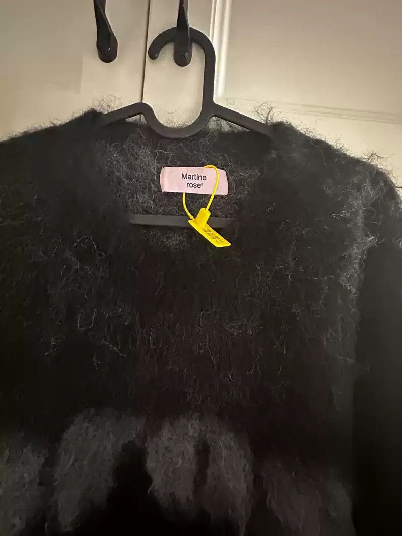 Martine Rose martine rose 23aw authentic logo mohair sweater-2508 Size US S / EU 44-46 / 1 - 3 Thumbnail