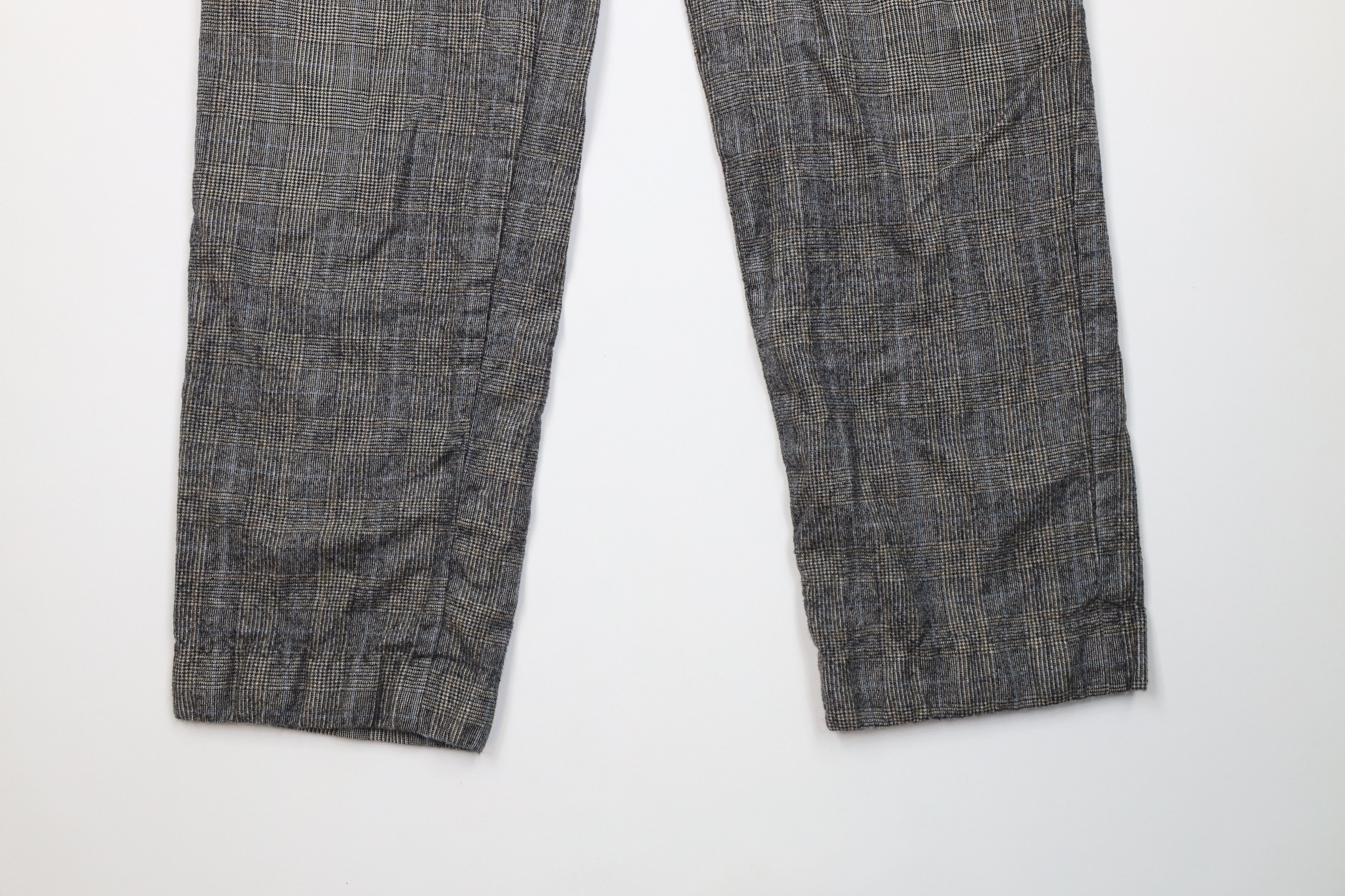 Vintage Vintage 90s Streetwear Tweed Houndstooth Plaid Chino Pants Size US 32 / EU 48 - 4 Thumbnail