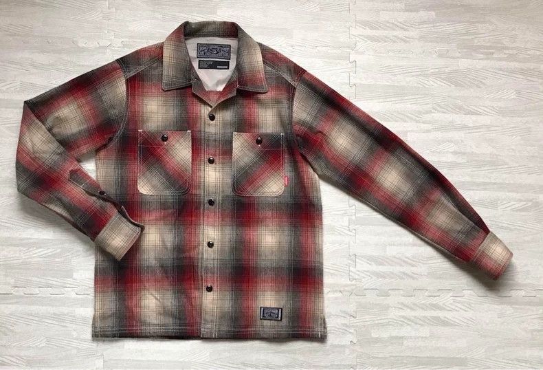 Neighborhood Neighborhood 09AW Wool Check Shirt S - dmc Size US S / EU 44-46 / 1 - 1 Thumbnail