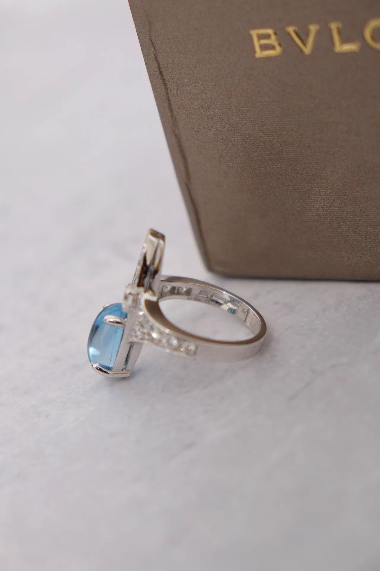 Bvlgari Bvlgari Color Gemstone Topaz Ring with Box Size ONE SIZE - 7 Thumbnail