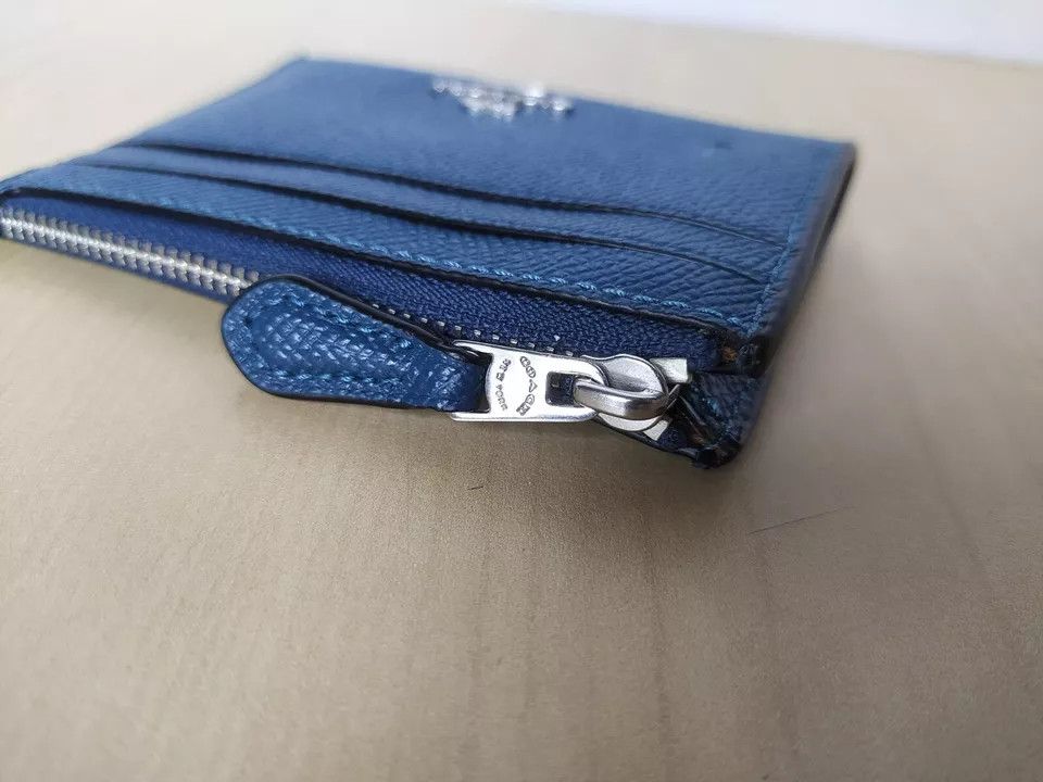 Coach Coach Women's Cross grain Leather Key Ring Pouch T-0012 Size ONE SIZE - 5 Thumbnail