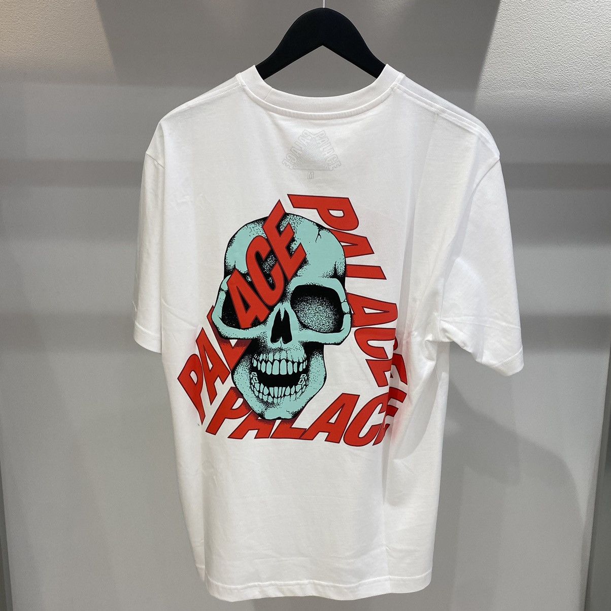 Palace Palace P3 Skull Tee White Size US M / EU 48-50 / 2 - 2 Thumbnail
