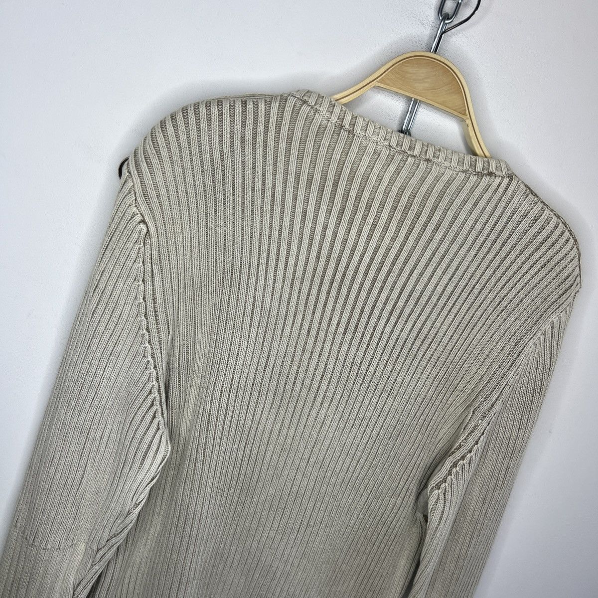 20471120 × Dolce & Gabbana × If Six Was Nine Washed Dolce Gabbana Style Knit Sweater Thrashed Y2K Size US M / EU 48-50 / 2 - 8 Thumbnail