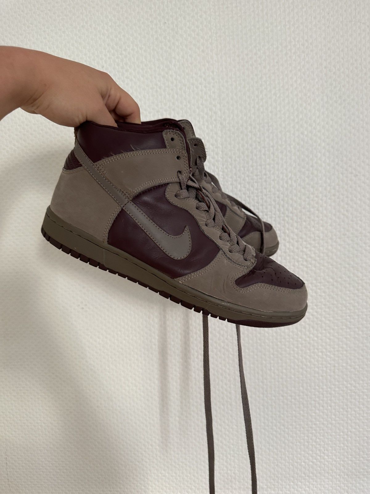 Nike Nike Dunk Hi "Iron Mahogany" Size US 10.5 / EU 43-44 - 1 Thumbnail