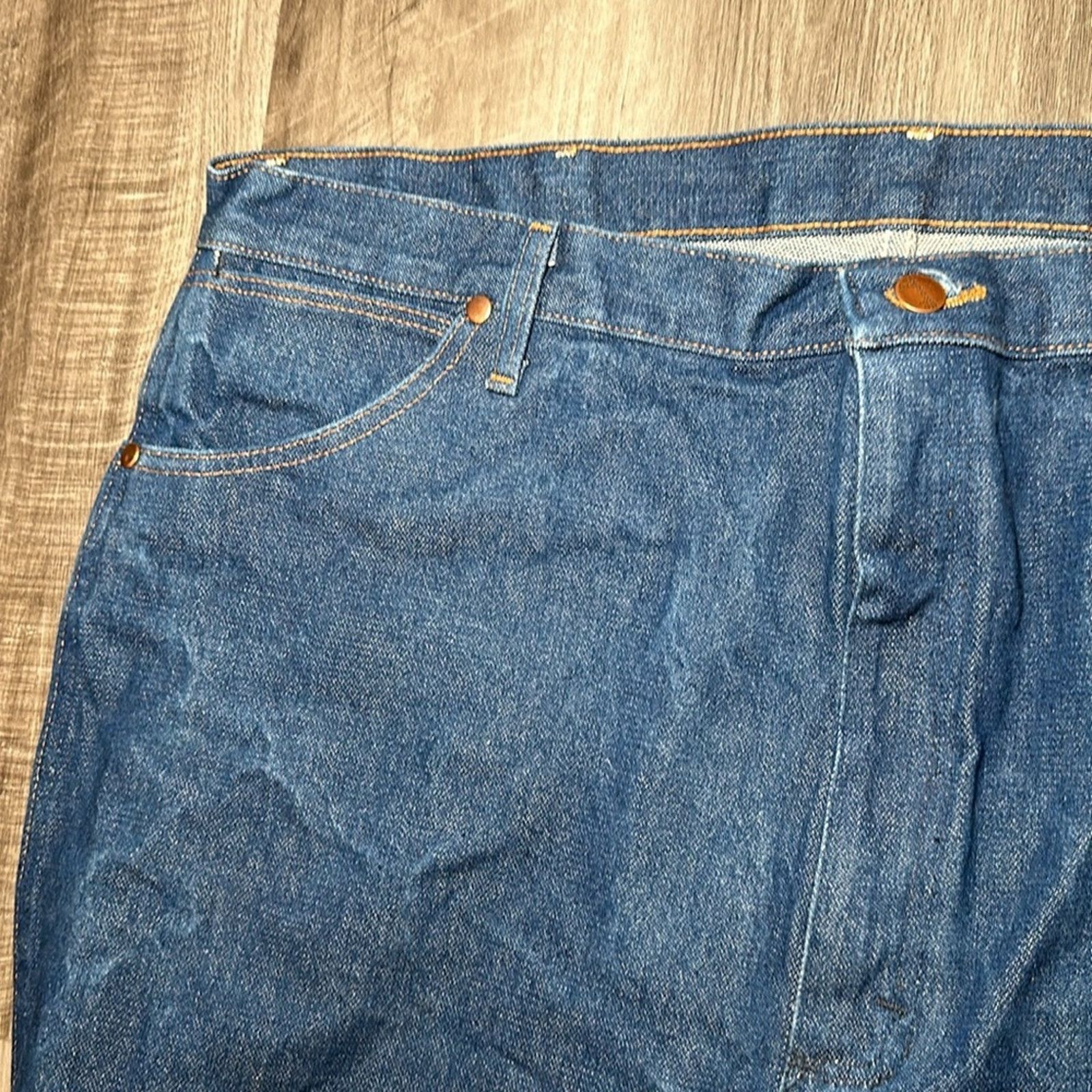 Wrangler Wrangler Cowboy Cut Regular Fit Jeans - 42x34 Size US 42 / EU 58 - 6 Thumbnail