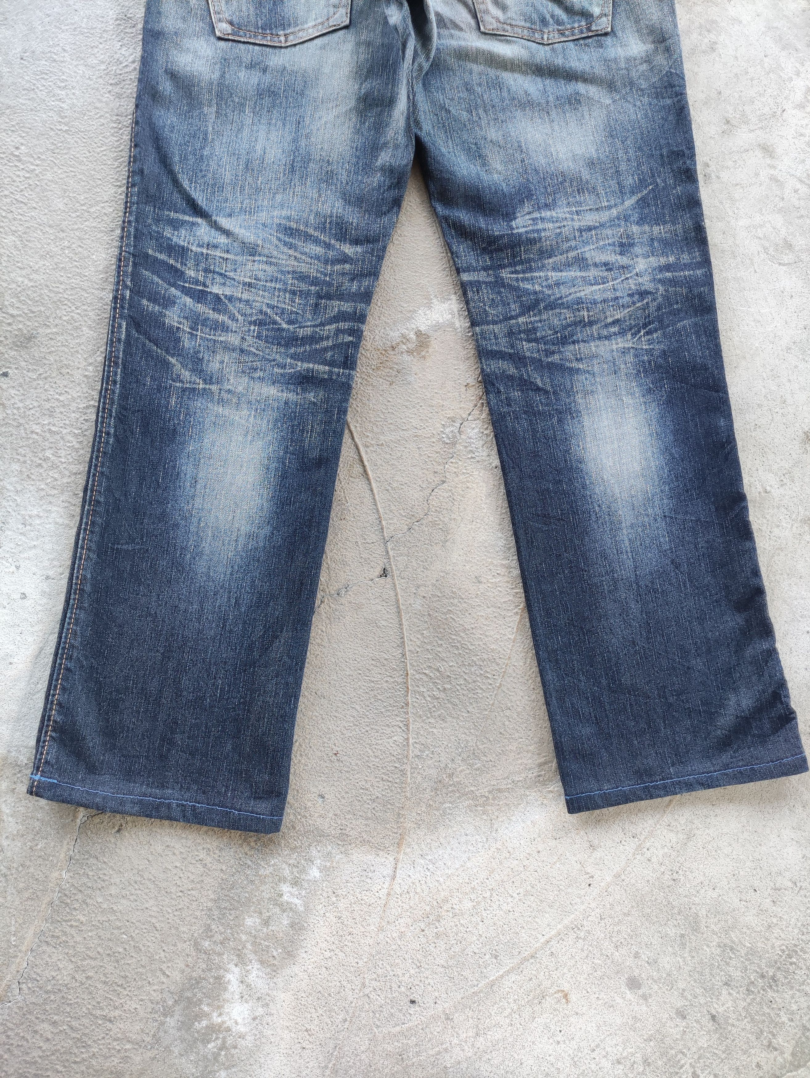 Edwin Vintage Edwin Jean Distressed Faded Denim Size US 34 / EU 50 - 11 Thumbnail