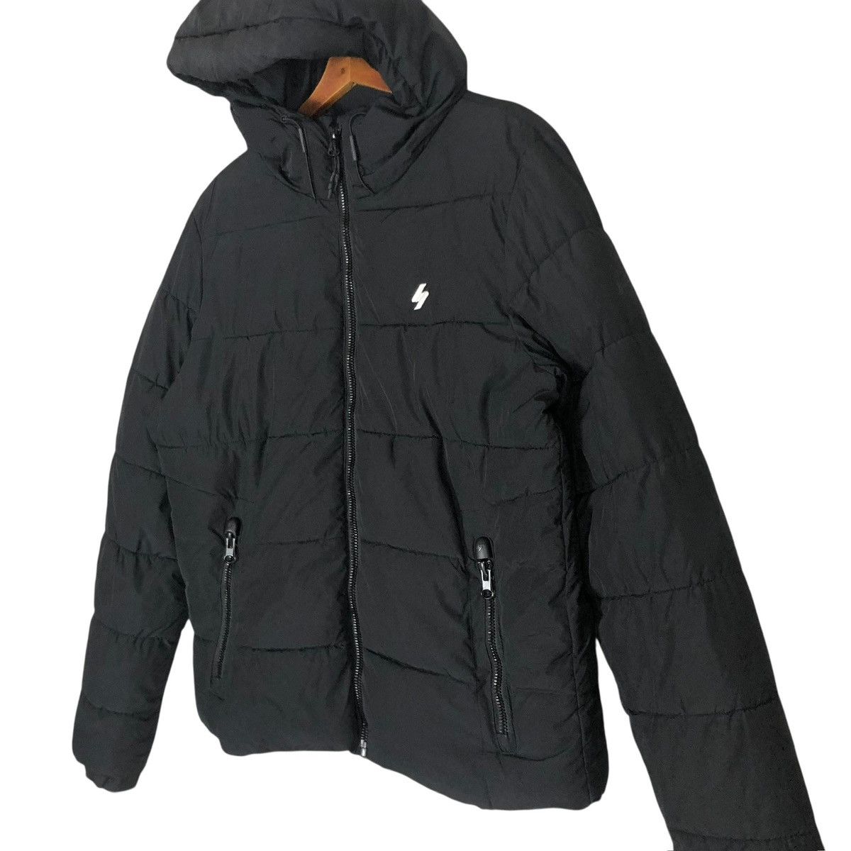 Superdry Vintage Superdry Hooded Puffer Down Jacket - Japanese Brand Size US M / EU 48-50 / 2 - 3 Thumbnail