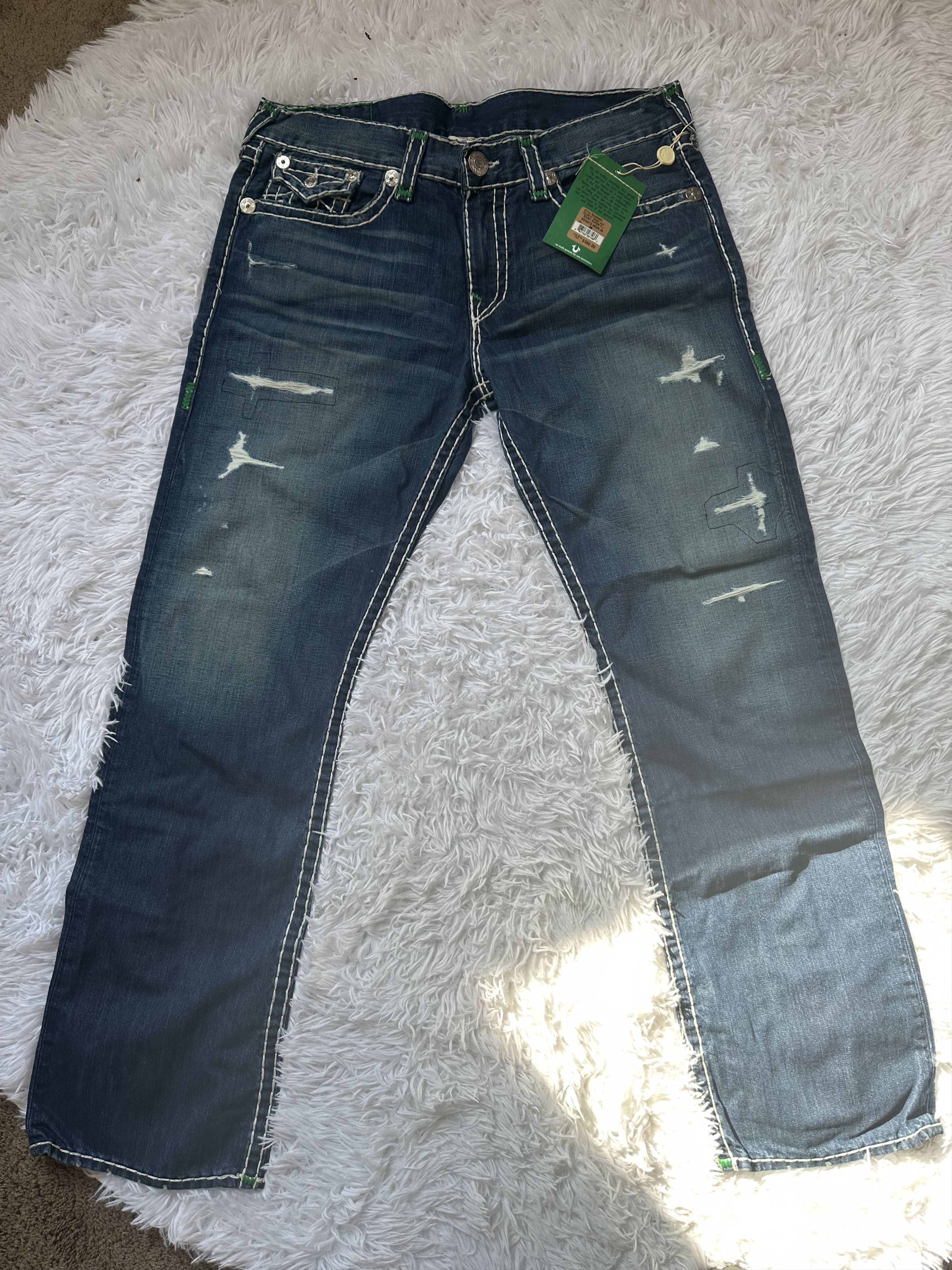 True Religion Vintage true Religion Ricky super T made in USA Size US 38 / EU 54 - 2 Thumbnail
