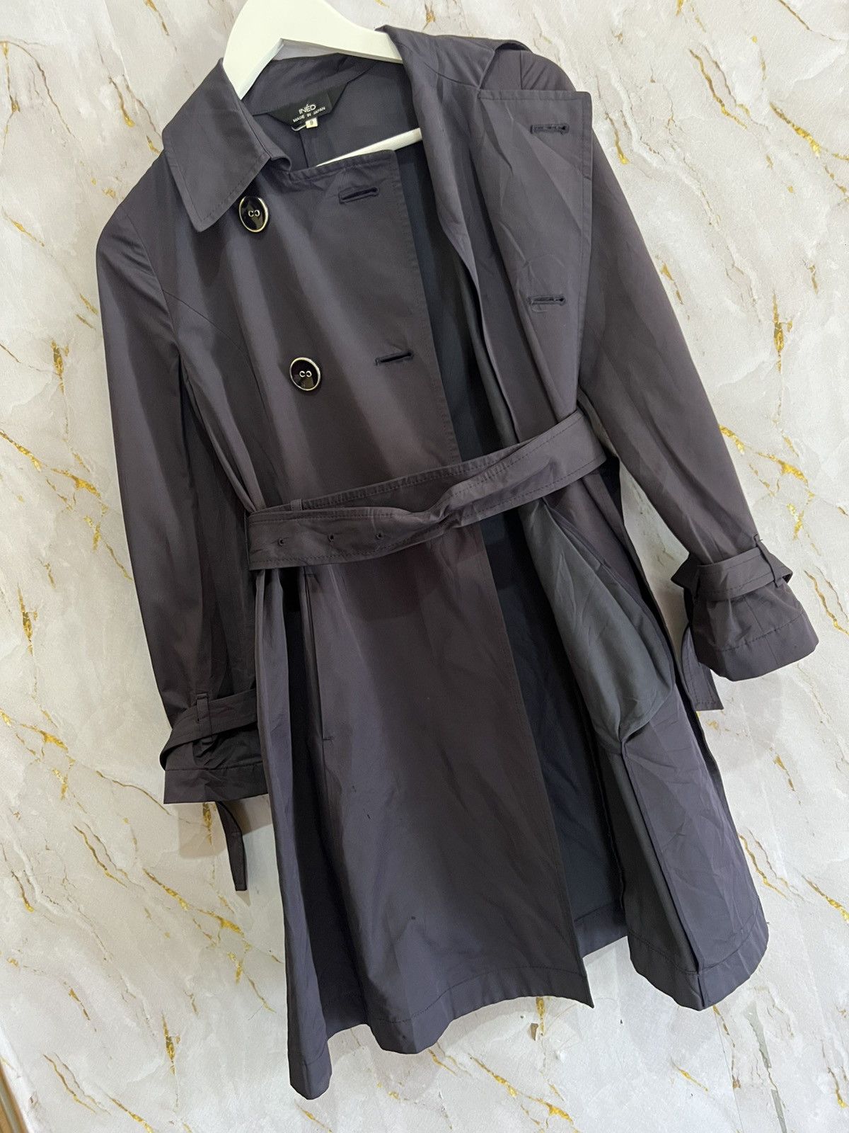 Yohji Yamamoto Ined Long Jacket / Minimalist Coat Size S / US 4 / IT 40 - 6 Thumbnail