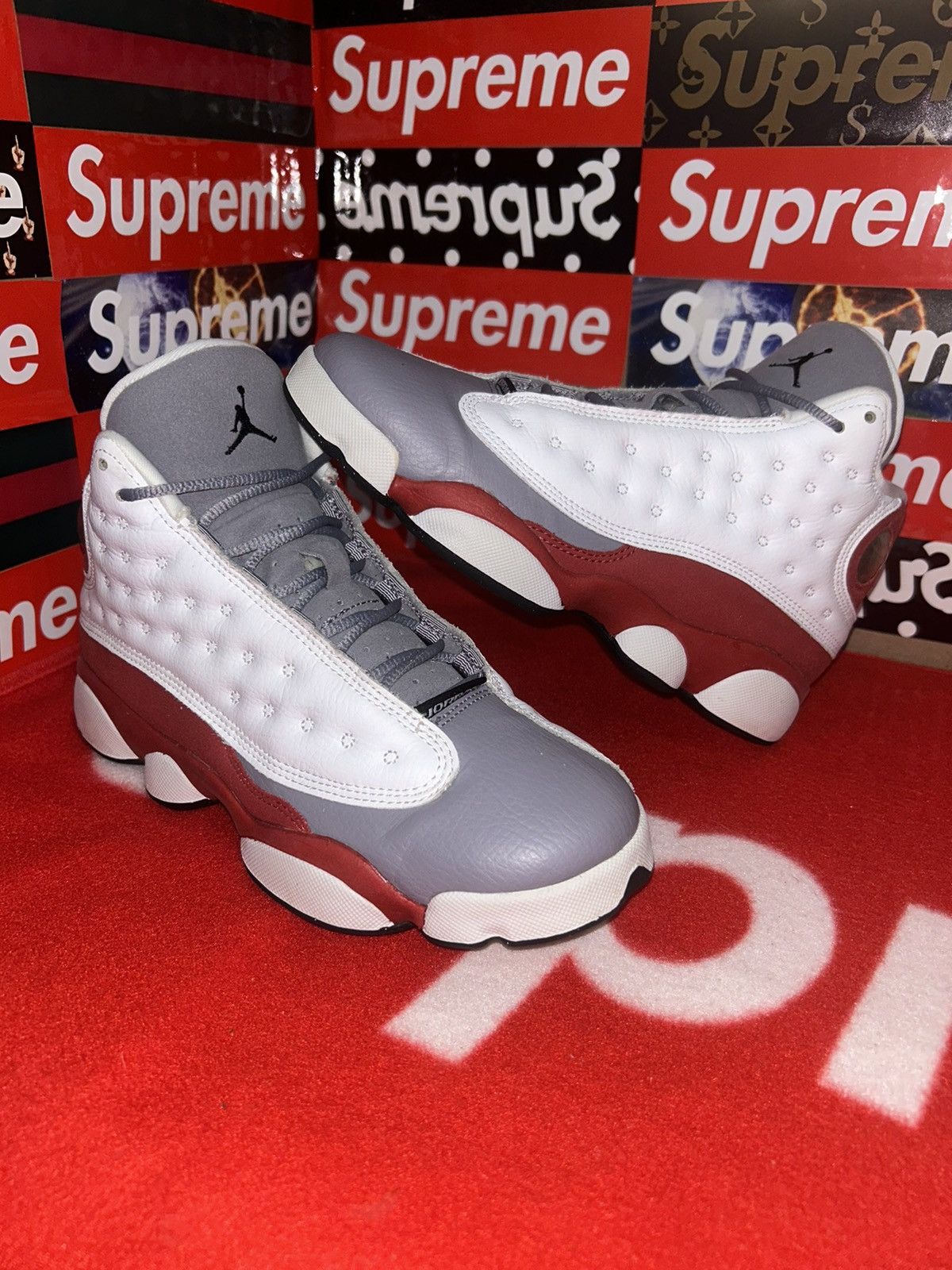 Jordan Brand Jordan 13 Retro Grey Toe (GS) 414574-126 size 5.5y Size US 5.5 / EU 38 - 1 Thumbnail