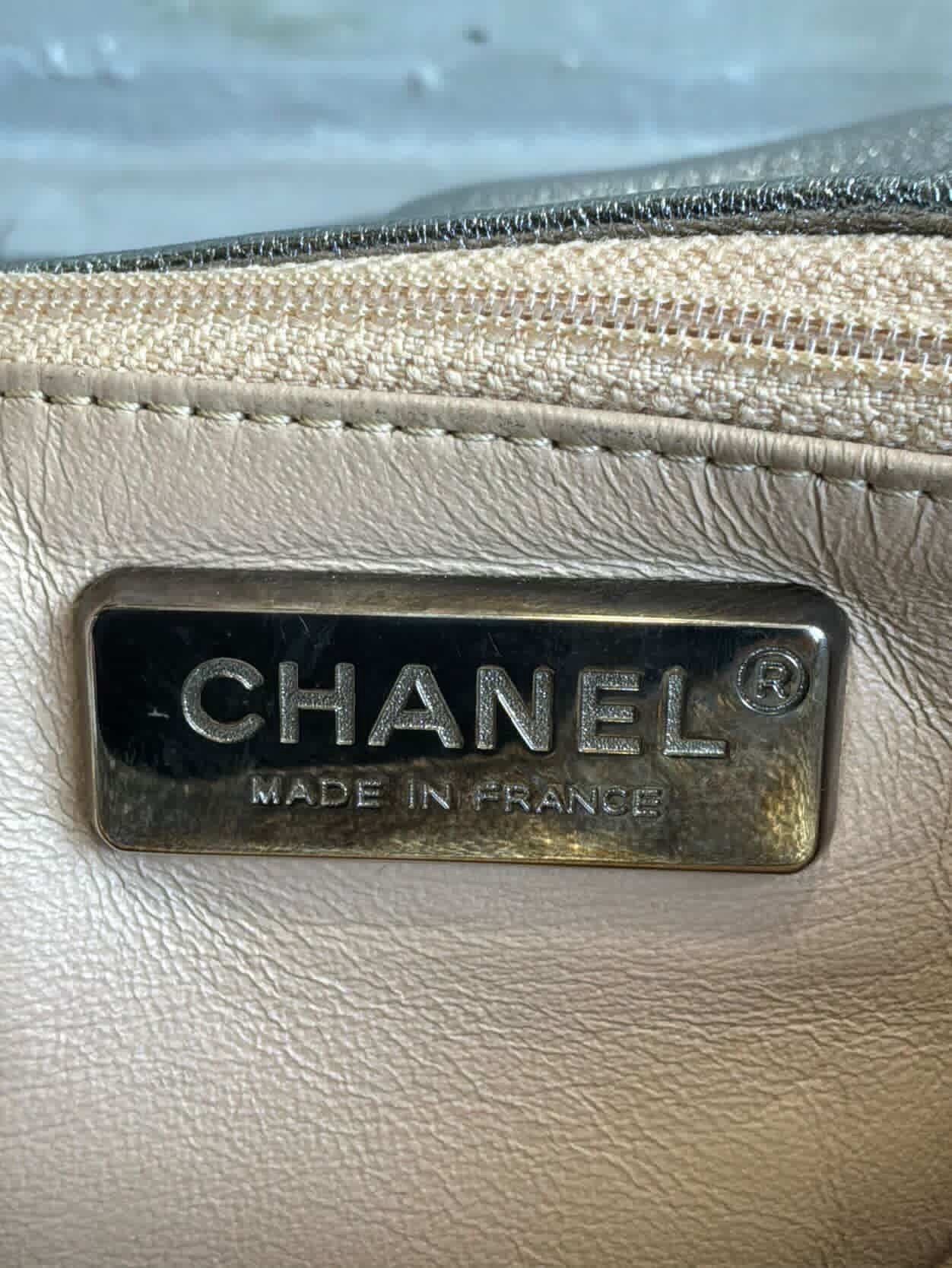 Chanel 2006 Chanel - Metallic Silver - Accordion Flap Chain Bag Size ONE SIZE - 21 Thumbnail