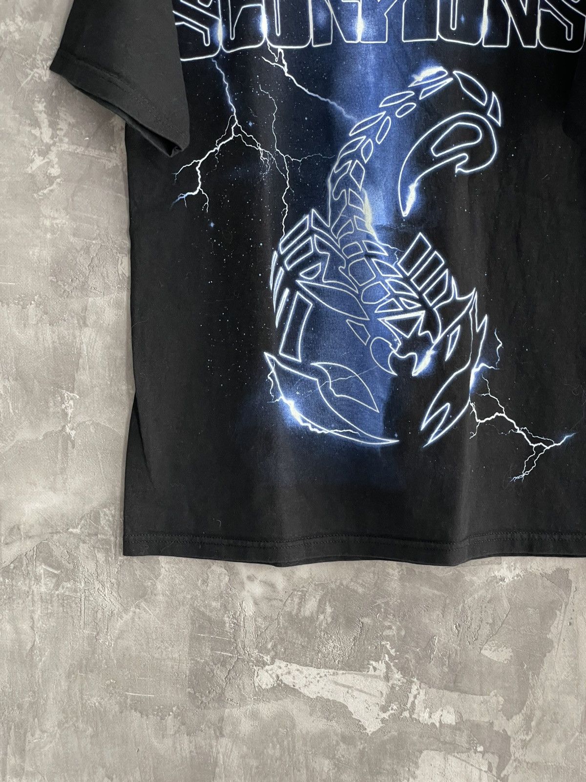 Band Tees × Vintage Vintage 90s Scorpions Spell Out Logo Band T shirt Size US M / EU 48-50 / 2 - 6 Thumbnail
