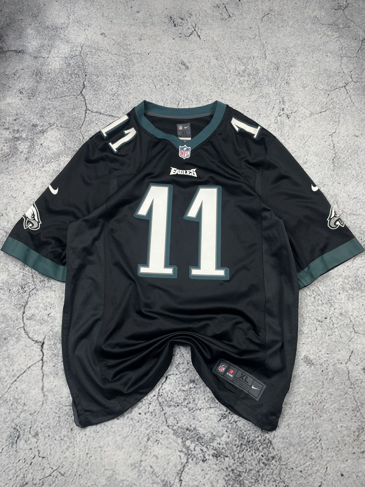 Nike Nike XL – Philadelphia Eagles #11 Carson Wentz NFL Jersey eg Size US XL / EU 56 / 4 - 2 Thumbnail