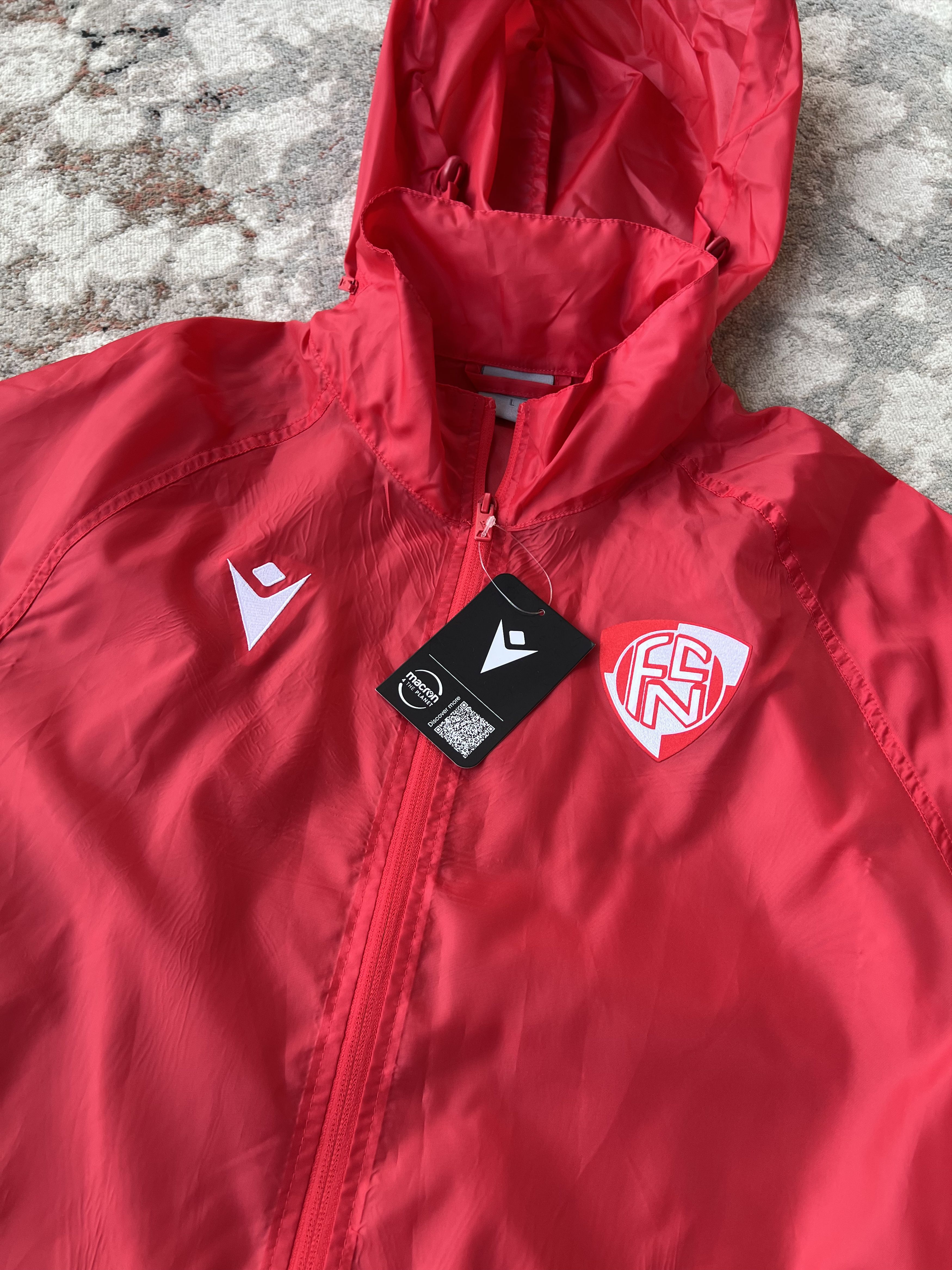 Macron Macron Atlantic Hero Windbreaker Jacket Size US L / EU 52-54 / 3 - 2 Thumbnail
