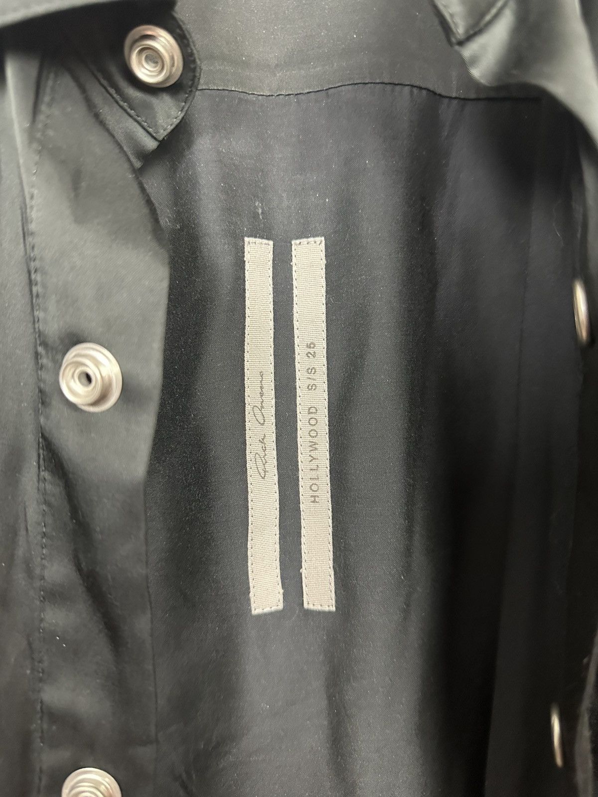 Rick Owens SS25 ‘HOLLYWOOD’ Jumbo Acetate Vest Size US M / EU 48-50 / 2 - 7 Thumbnail