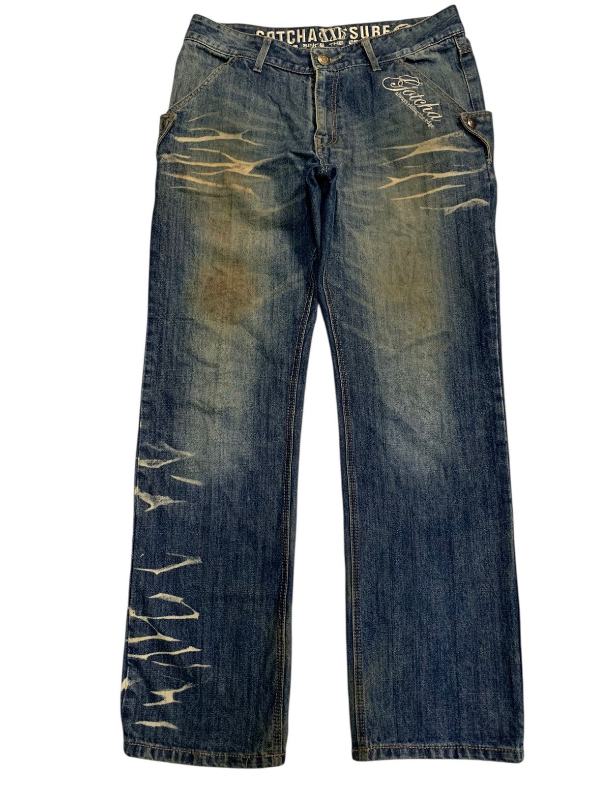 Other GOTCHA SURF AMERICAN SURF WEAR DISTRESSED DENIM Size US 36 / EU 52 - 4 Thumbnail