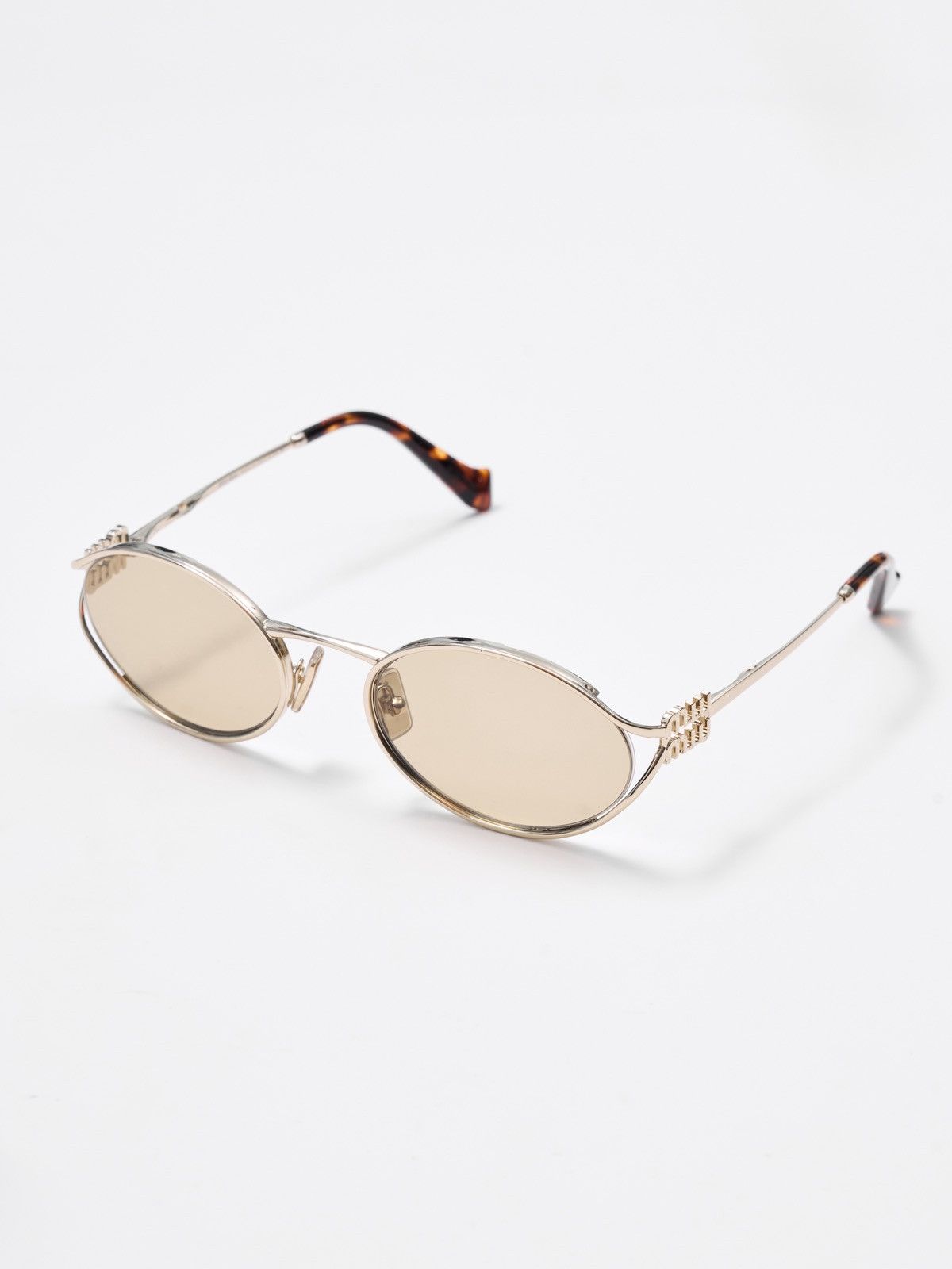 Miu Miu MIU MIU 0MU 52YS ZVN10R Size ONE SIZE - 1 Thumbnail