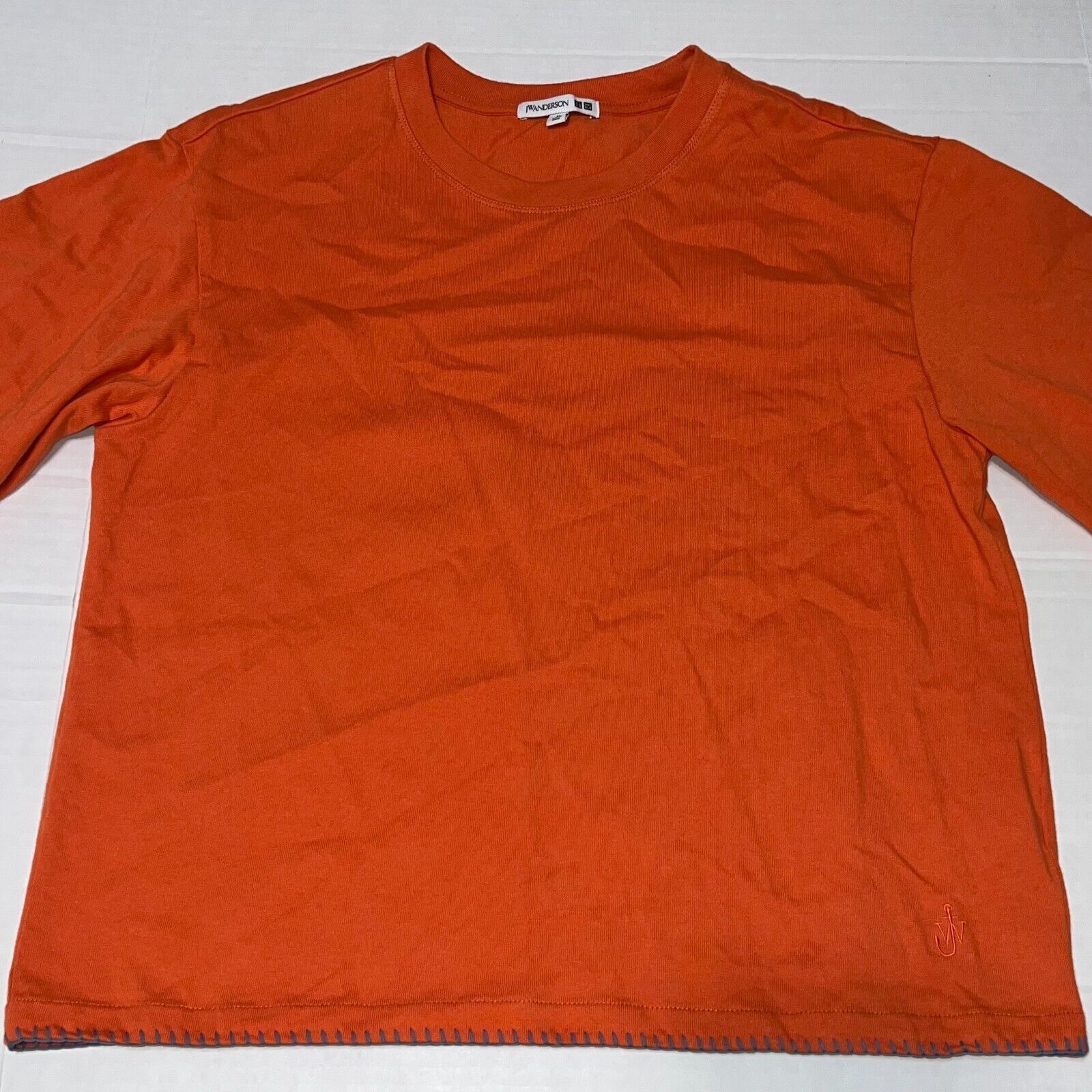 Uniqlo Uniqlo JW Anderson Women's Medium Blanket Orange Half Sleeve Size M / US 6-8 / IT 42-44 - 3 Thumbnail