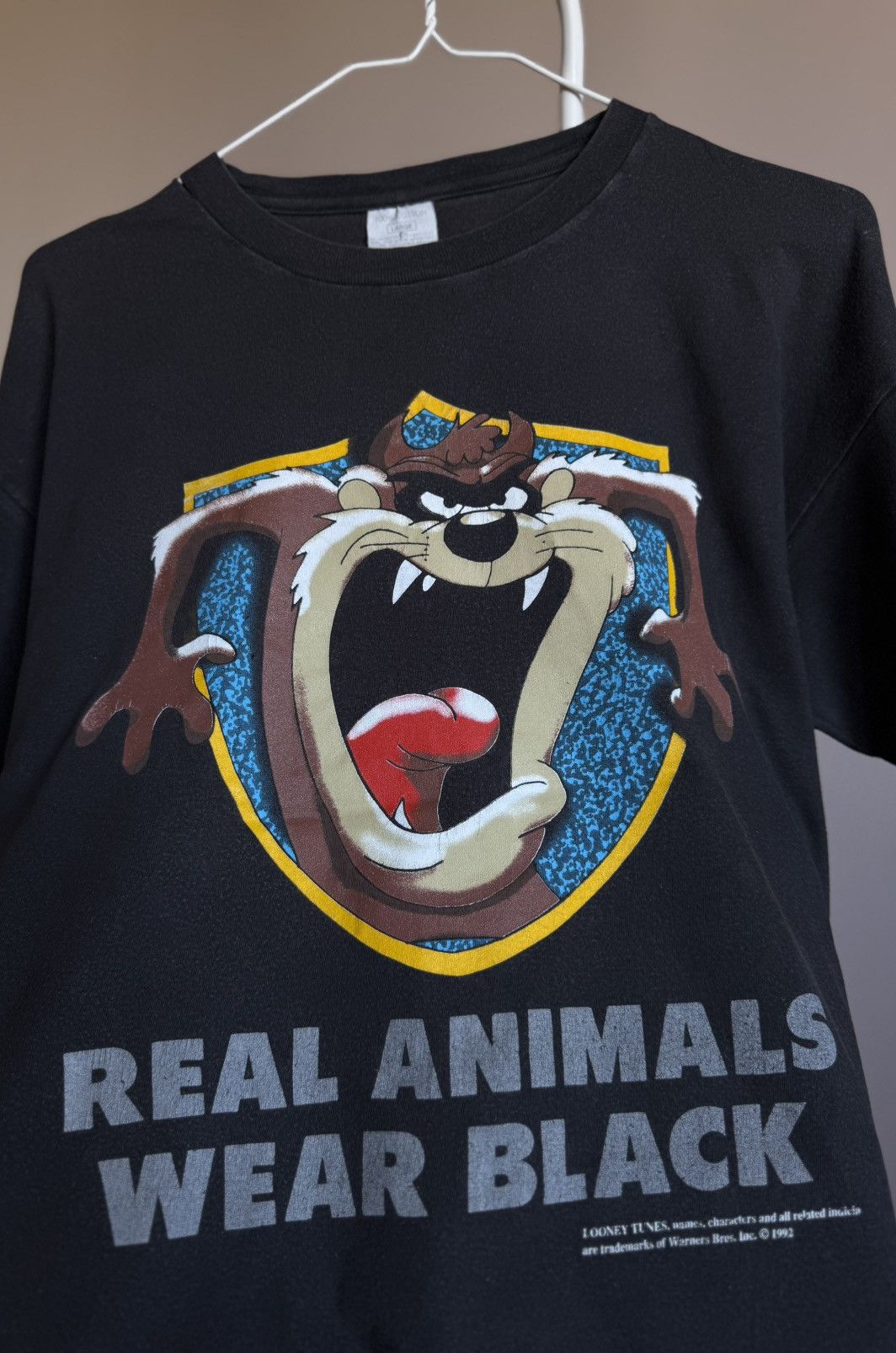 Vintage Vintage 1992 Tasmanian Devil Looney Tunes Tee Tshirt Size US L / EU 52-54 / 3 - 4 Thumbnail