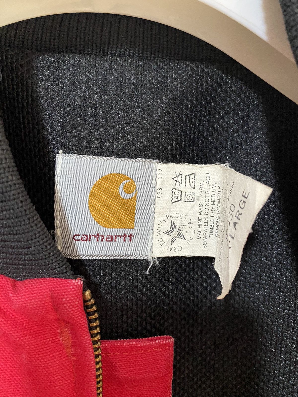 Carhartt Carhartt USA Aztec Jacket JR 030 size XXL, red, black, Size US XXL / EU 58 / 5 - 10 Thumbnail