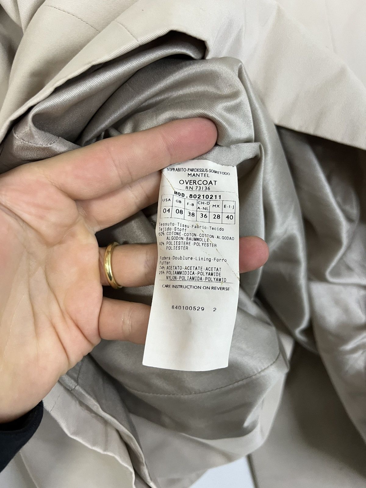 MAX&Co. Max & Co. Teen coat s beige Size S / US 4 / IT 40 - 4 Thumbnail