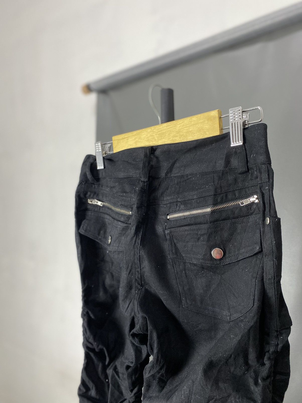 Designer JAPANESE BRAND BODY LINE BONDAGE PUNK GOTHIC Size US 28 / EU 44 - 4 Thumbnail