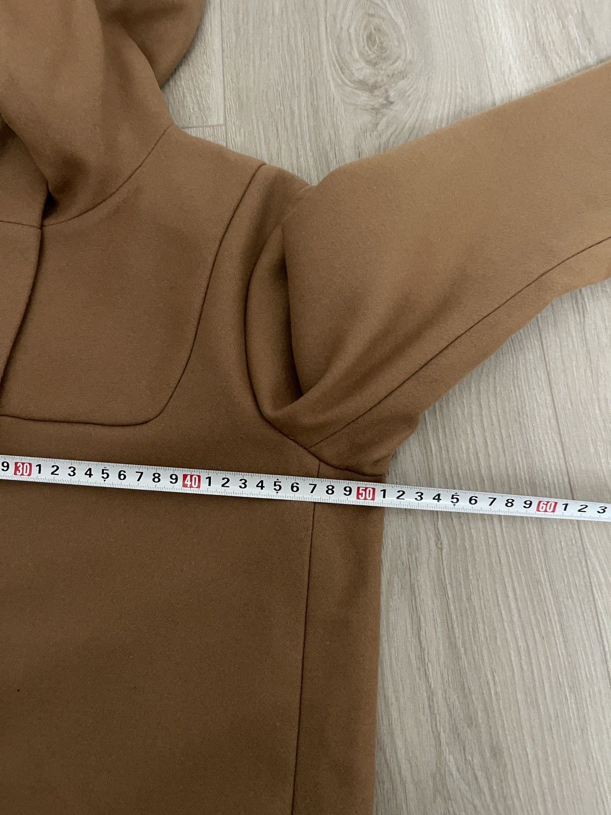 Cos 🔥COS beige new cashmere wool coat Size S / US 4 / IT 40 - 14 Thumbnail