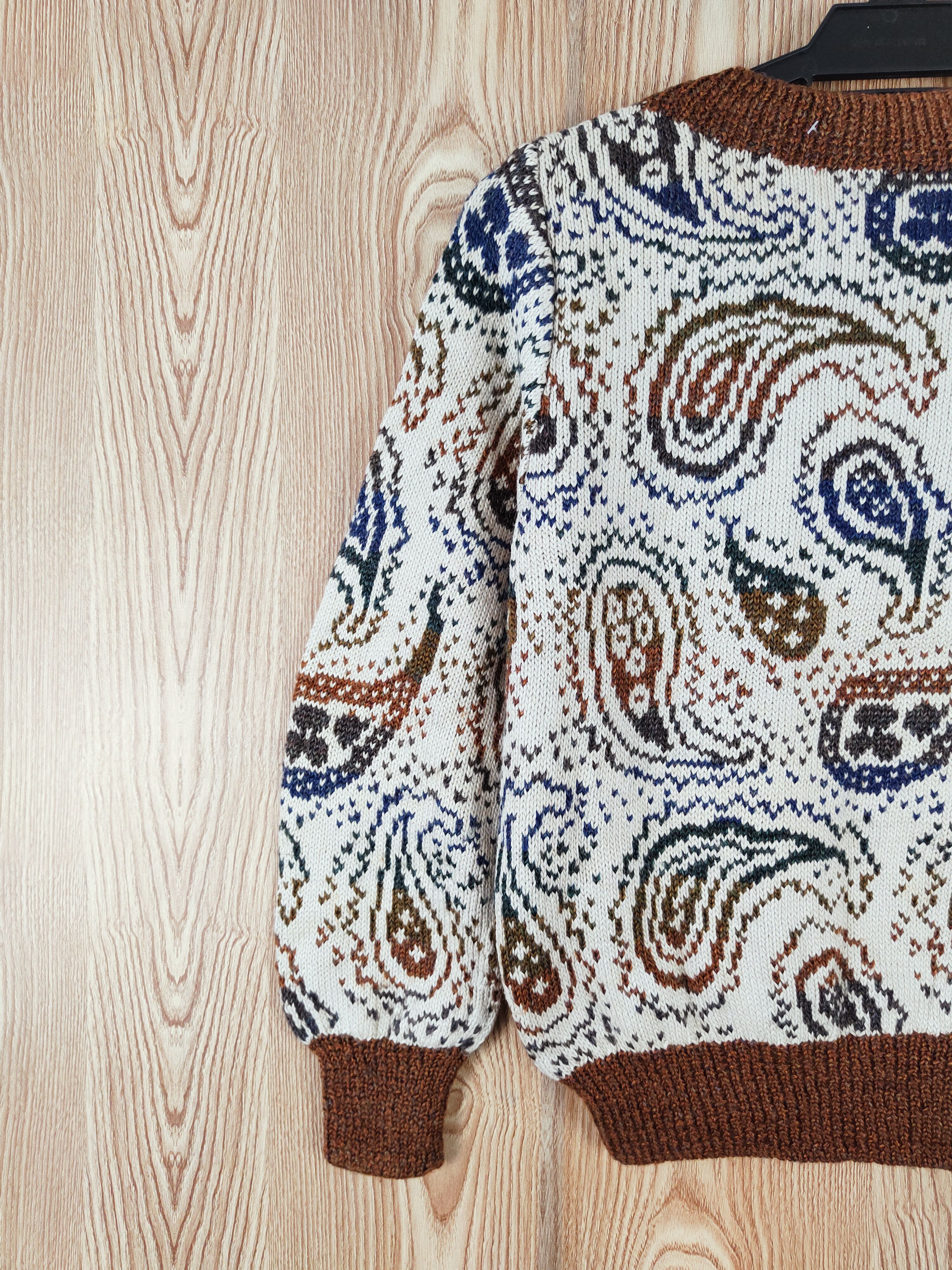 Vintage Japanese Brand Brown Knitwear Sweatshirts #W429 Size XS / US 0-2 / IT 36-38 - 8 Thumbnail