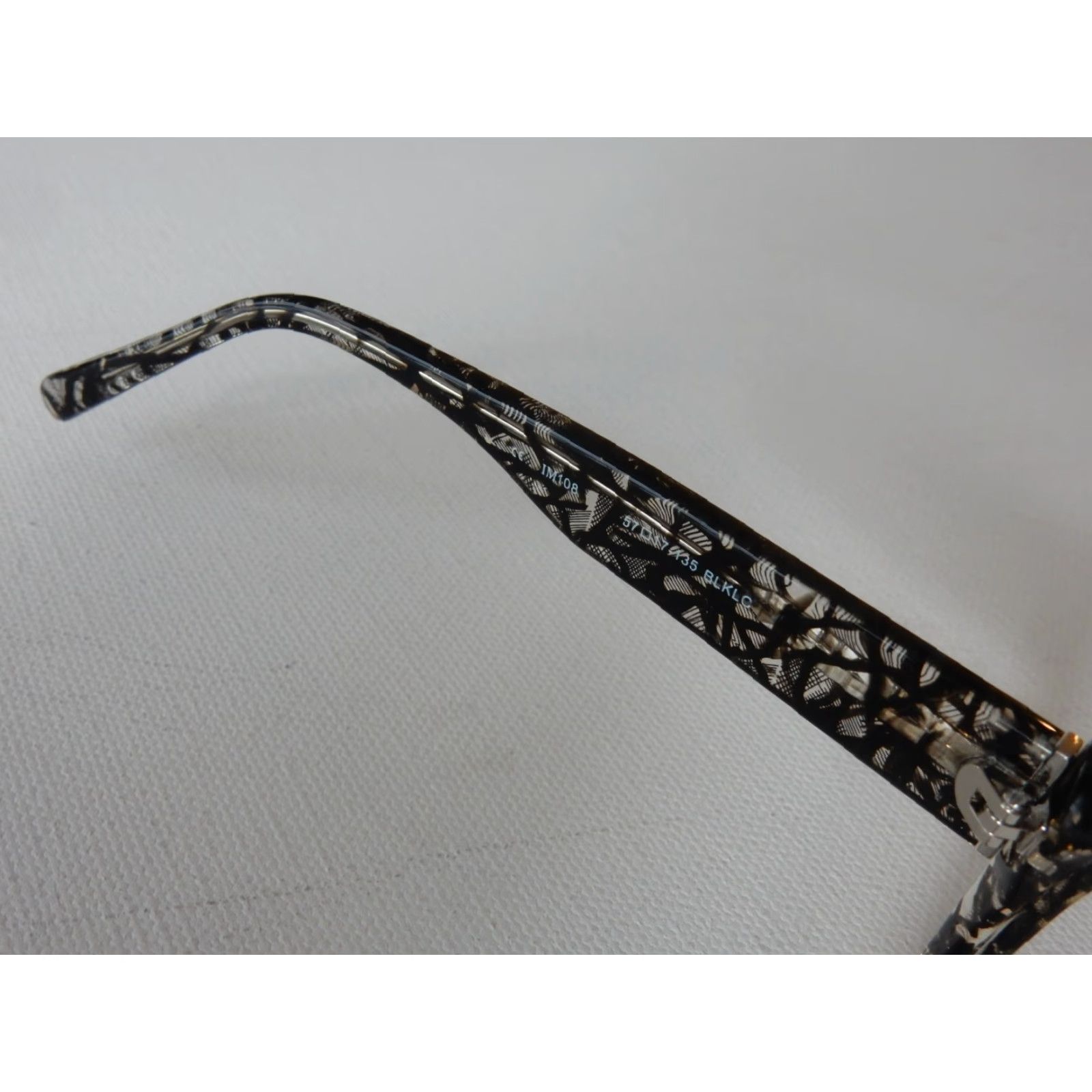 Frame MODA Sunglasses Frames Women Black 57-17-135 IM108 BLKLC Small Scratches Cleanable Size ONE SIZE - 5 Thumbnail