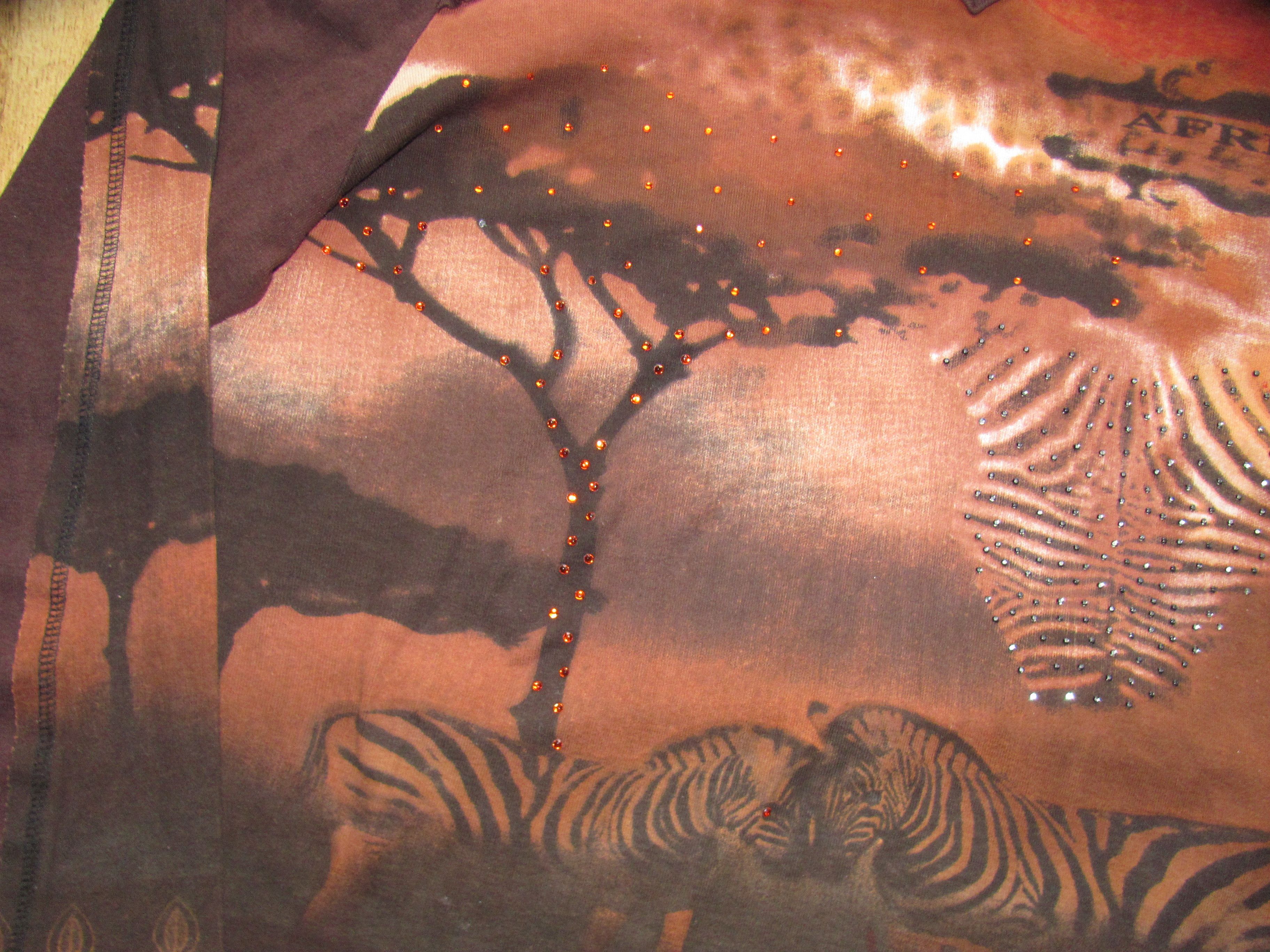 Hysteric Glamour Jean Paul Gaultier Style Long Sleeve Africa Shirt Size US XL / EU 56 / 4 - 5 Thumbnail