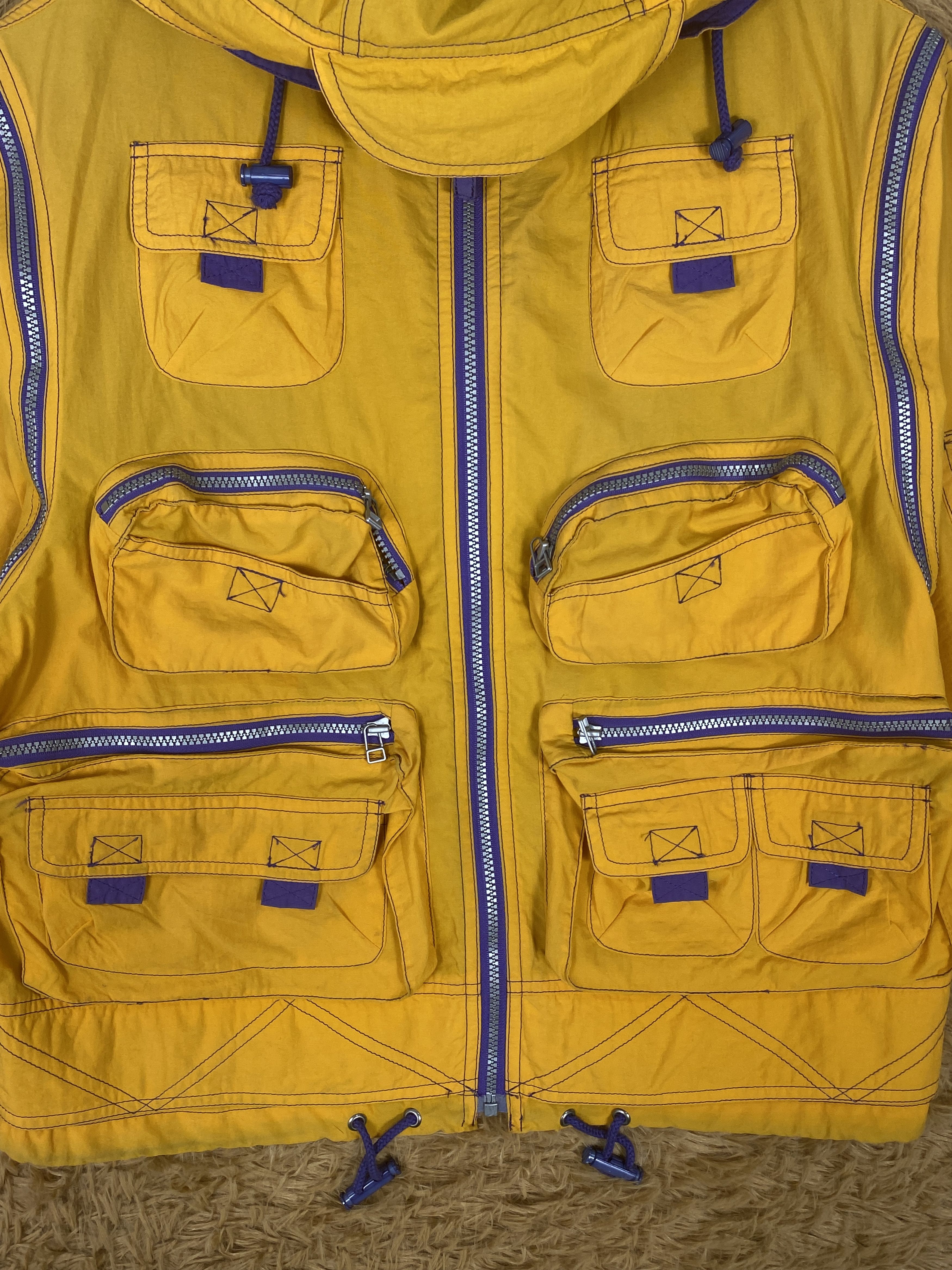 Vintage Fressy Hotts Multicpocket 3D Pocket Jacket J2362