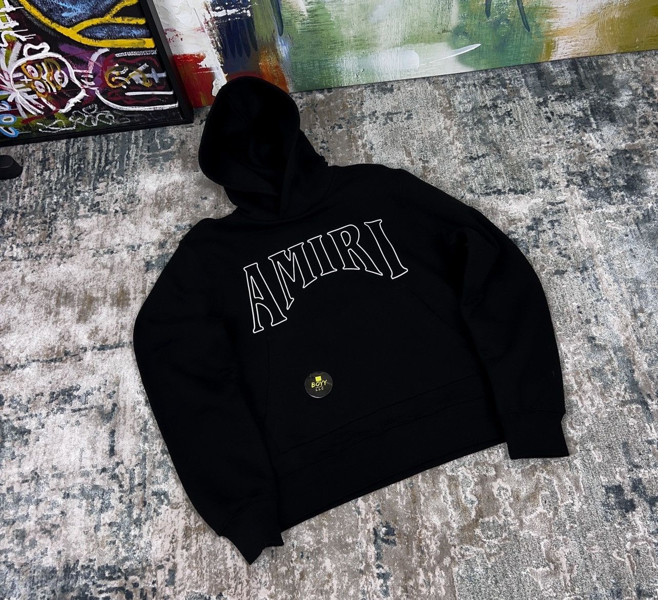 Amiri Amiri logo hoodie Size US M / EU 48-50 / 2 - 1 Thumbnail