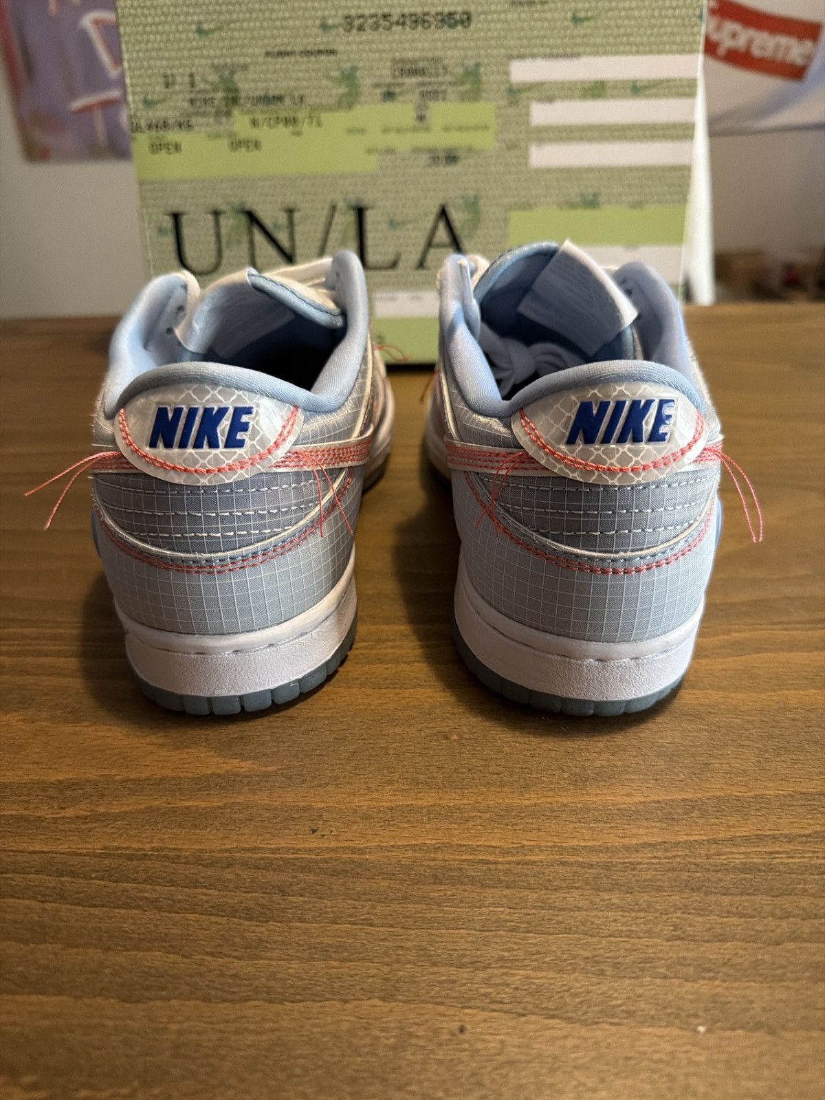 Nike Nike x Union Dunk Argon Size US 8 / EU 41 - 4 Thumbnail