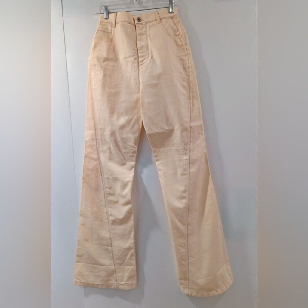 Bottega Veneta Bottega Veneta NWT Apricot Flared Jeans with High Waist Size 27" / US 4 / IT 40 - 5 Thumbnail