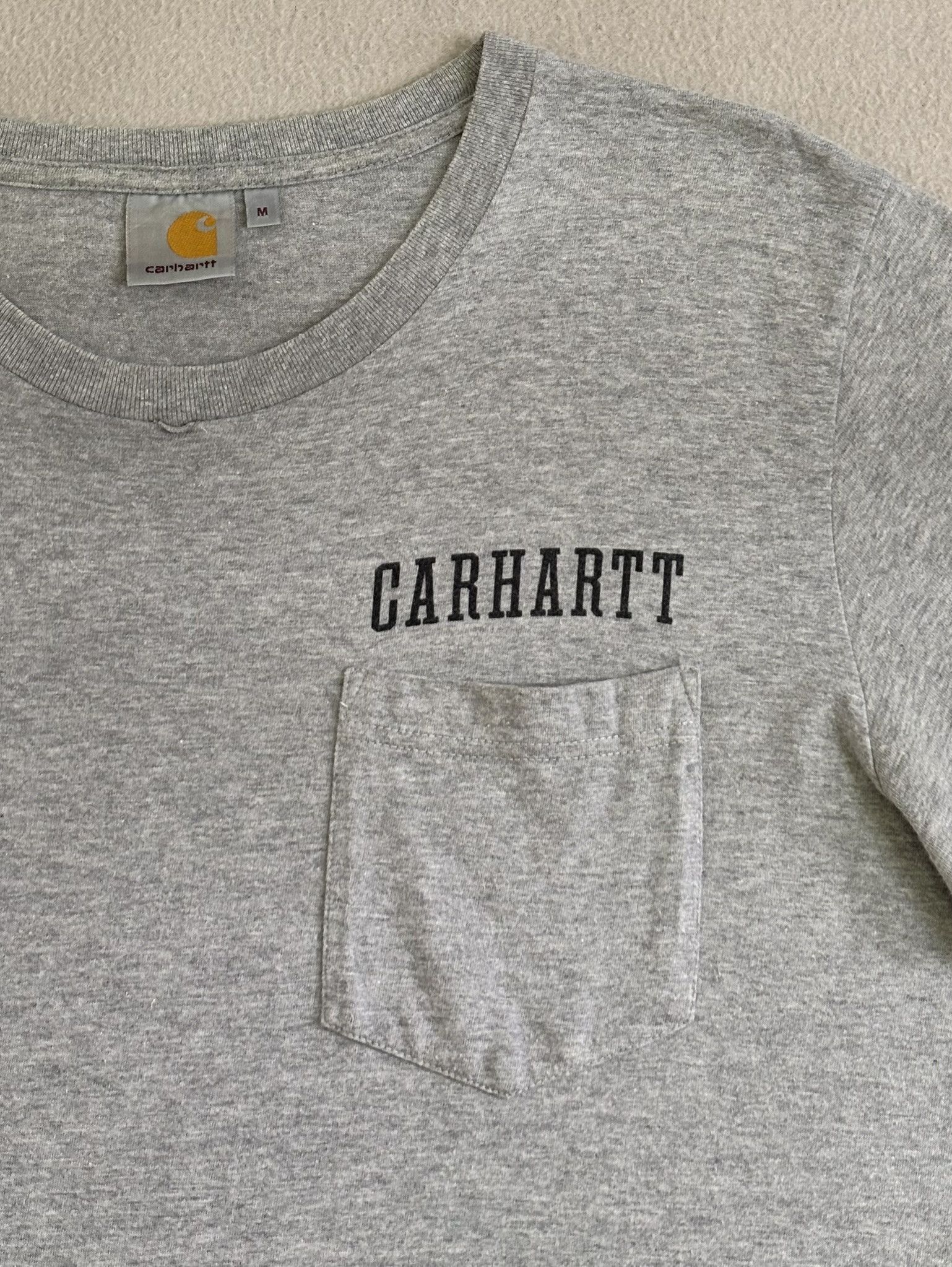 Carhartt Carhartt Team Pocket Gray T-shirt Medium Size US M / EU 48-50 / 2 - 6 Thumbnail