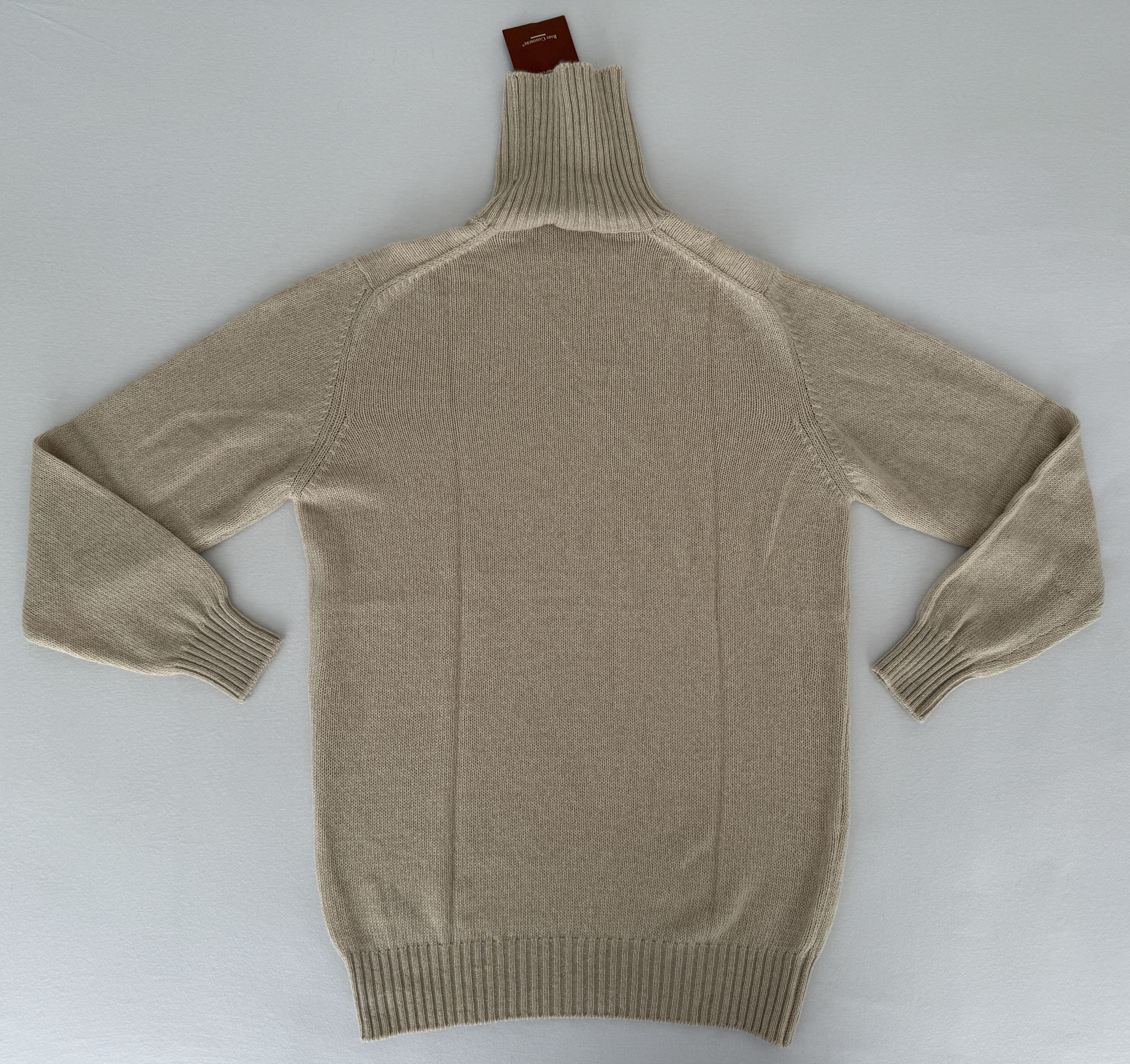 Loro Piana Baby Cashmere Dolce Vita Rollneck Light Beige Size US L / EU 52-54 / 3 - 9 Thumbnail