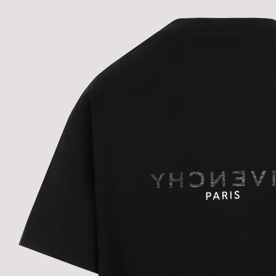 Givenchy o1srvl11e0125 Cotton T-Shirt in Black Size US S / EU 44-46 / 1 - 4 Thumbnail